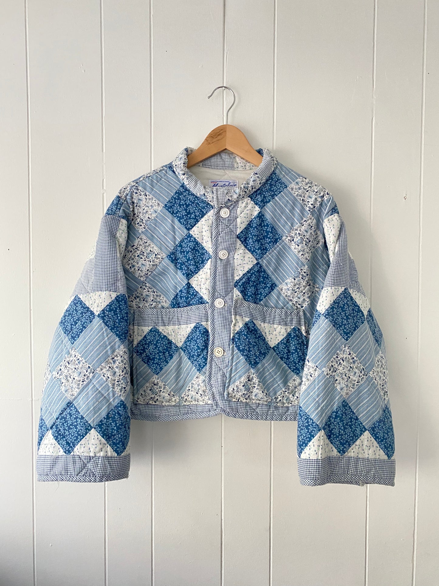 Upcycled Vintage Quilt Jacket