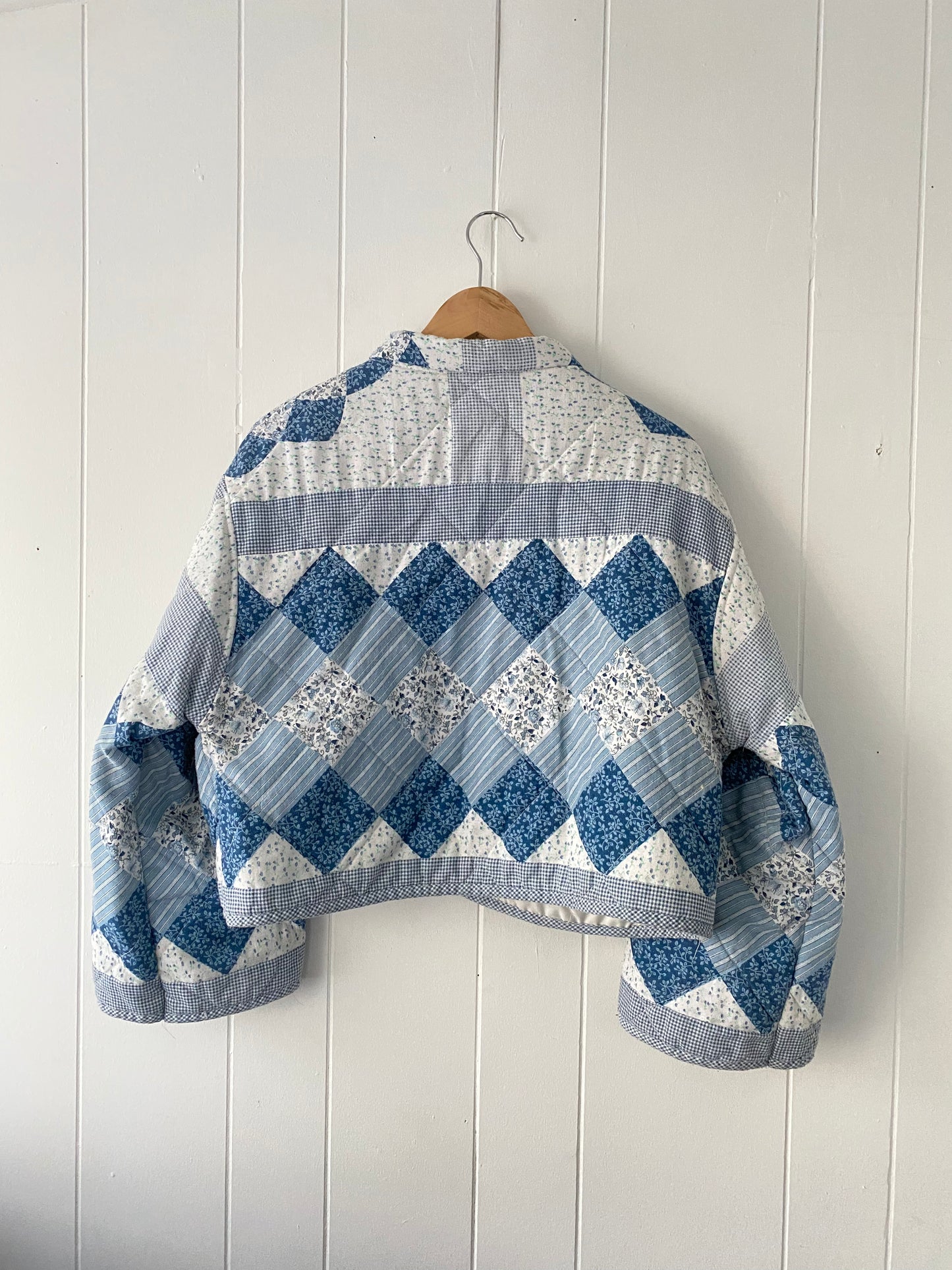 Upcycled Vintage Quilt Jacket
