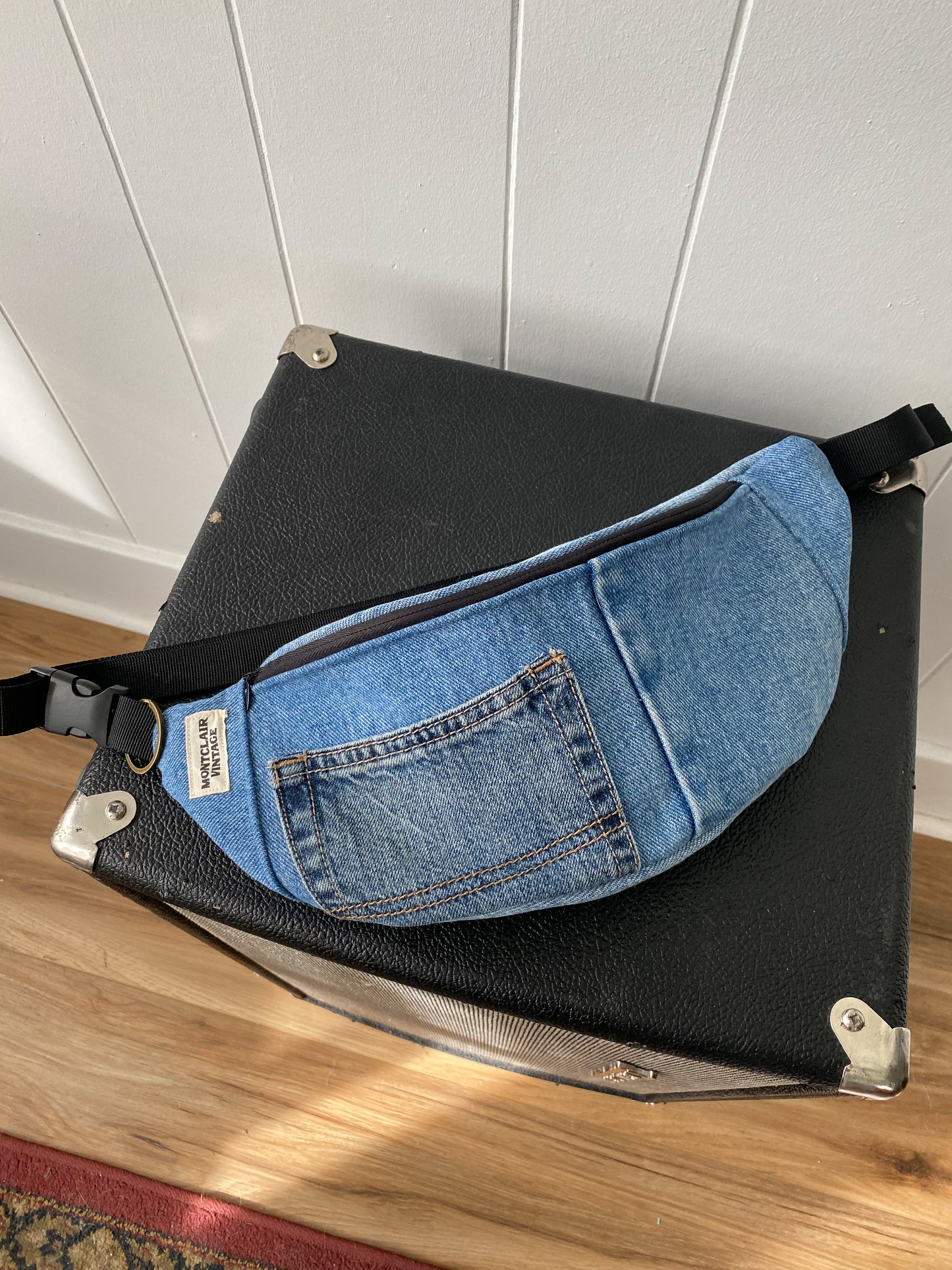 Upcycled Denim Fanny Pack