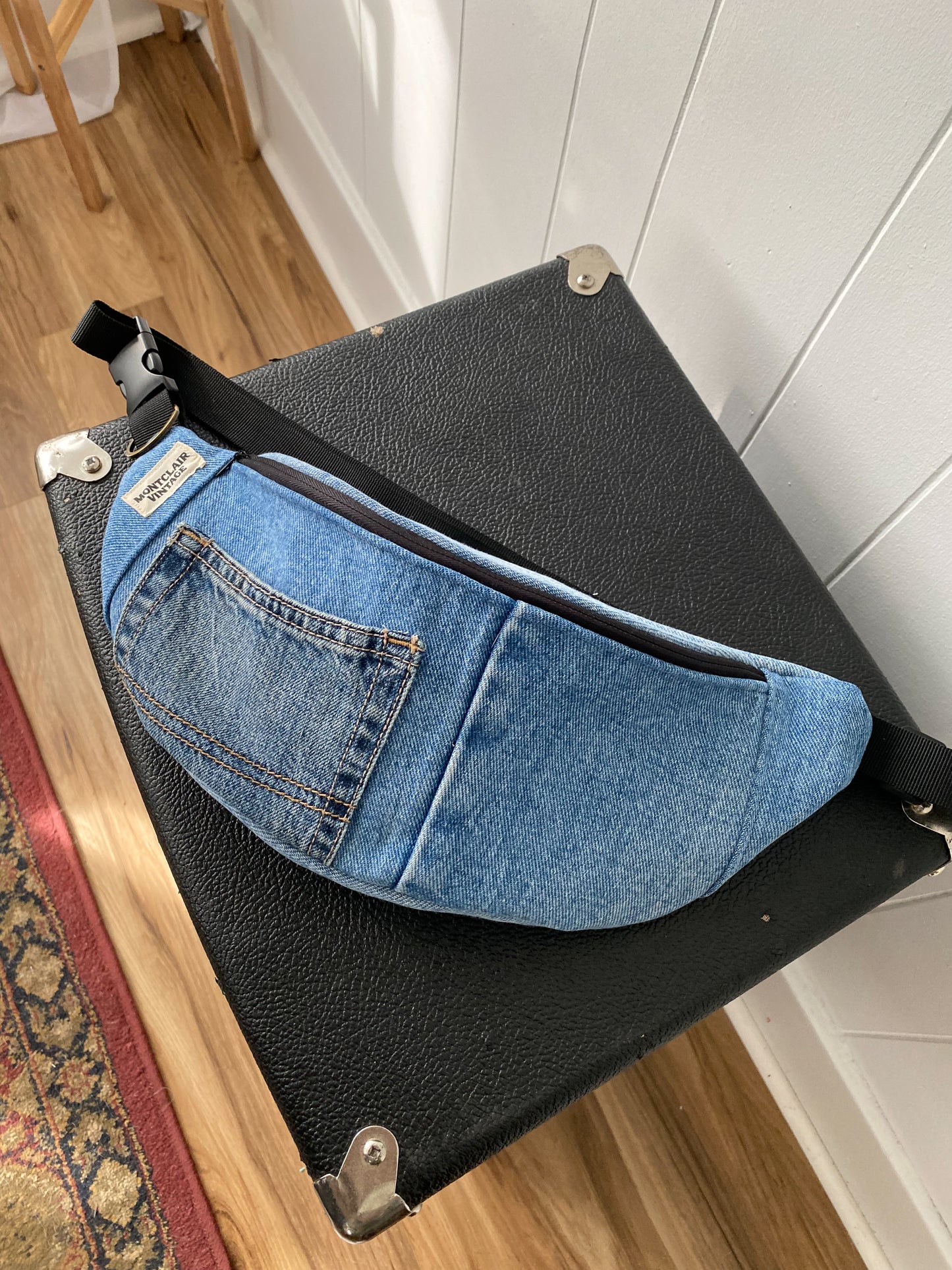 Upcycled Denim Fanny Pack