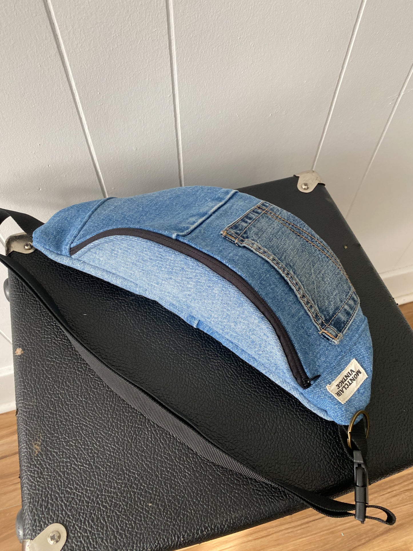 Upcycled Denim Fanny Pack