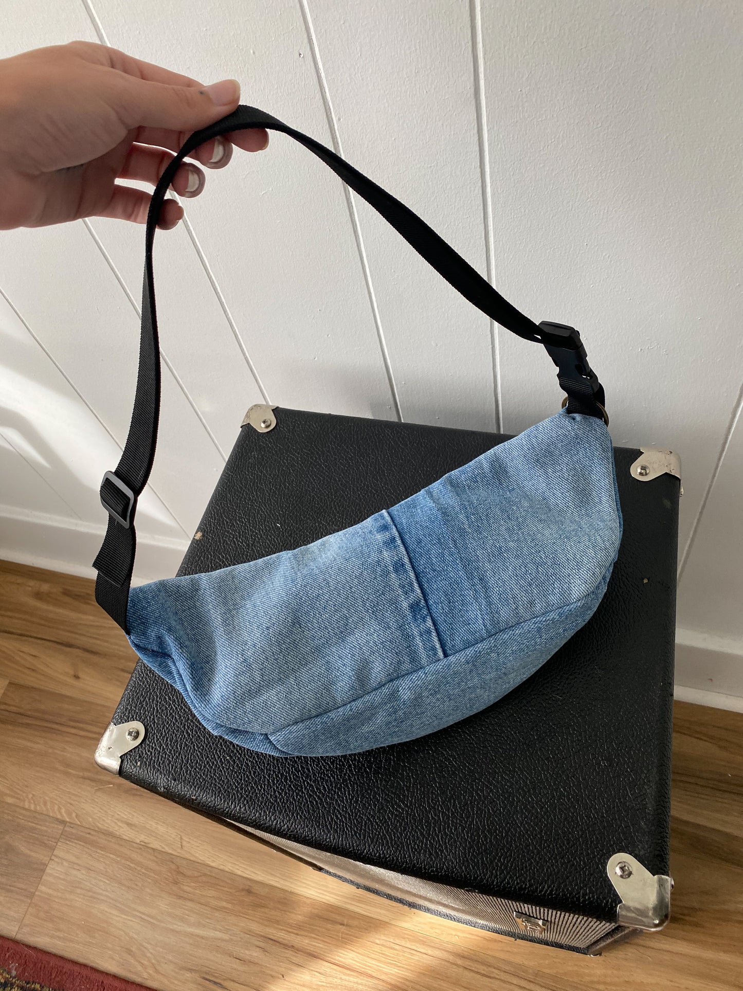 Upcycled Denim Fanny Pack