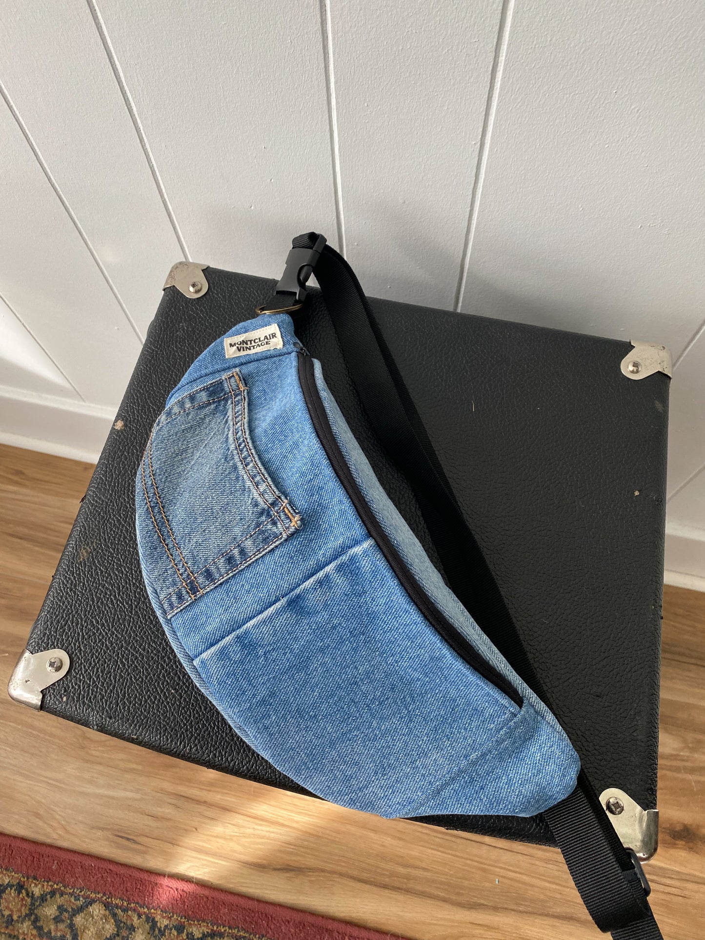 Upcycled Denim Fanny Pack