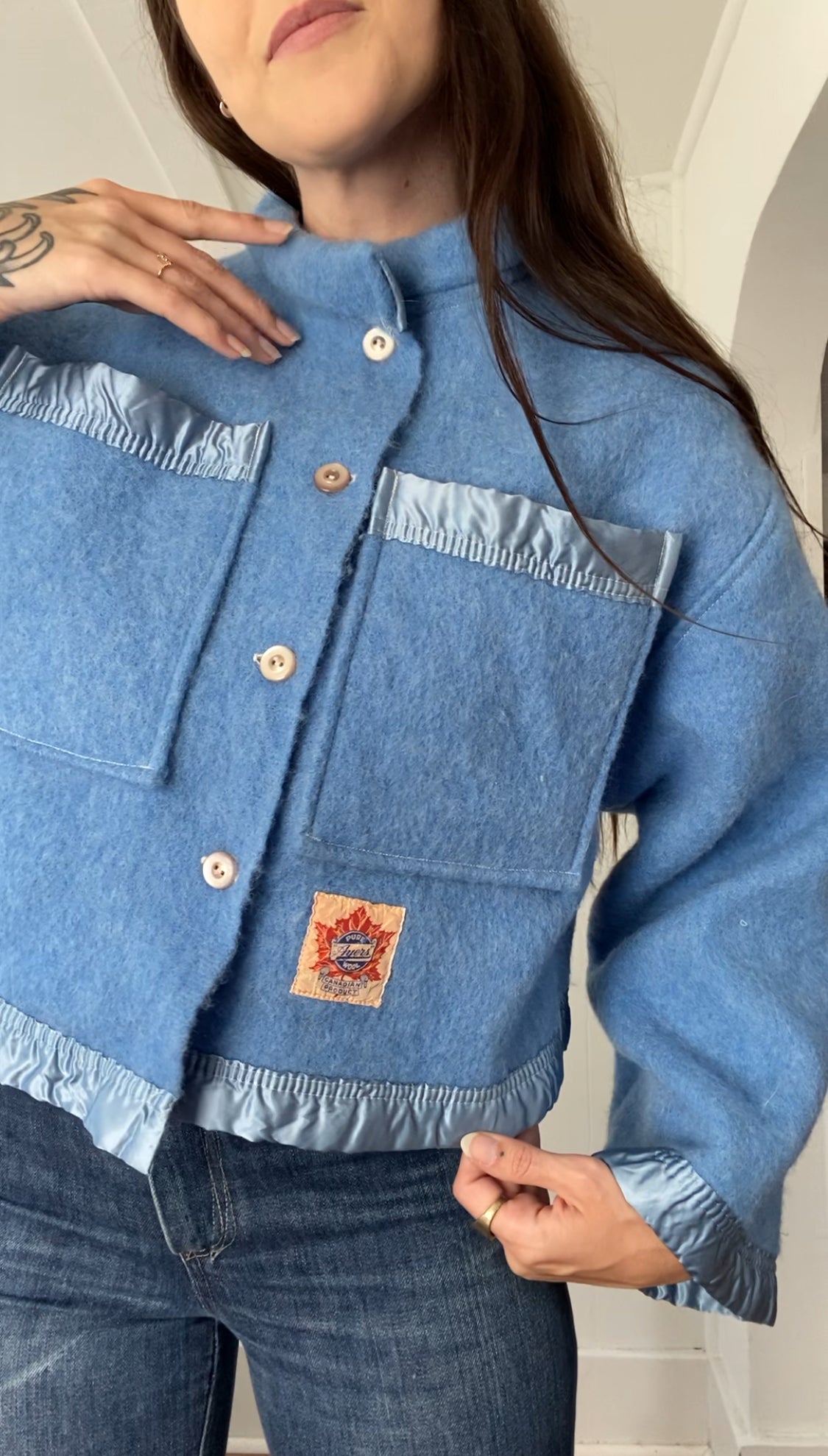 Upcycled Vintage Wool Jacket