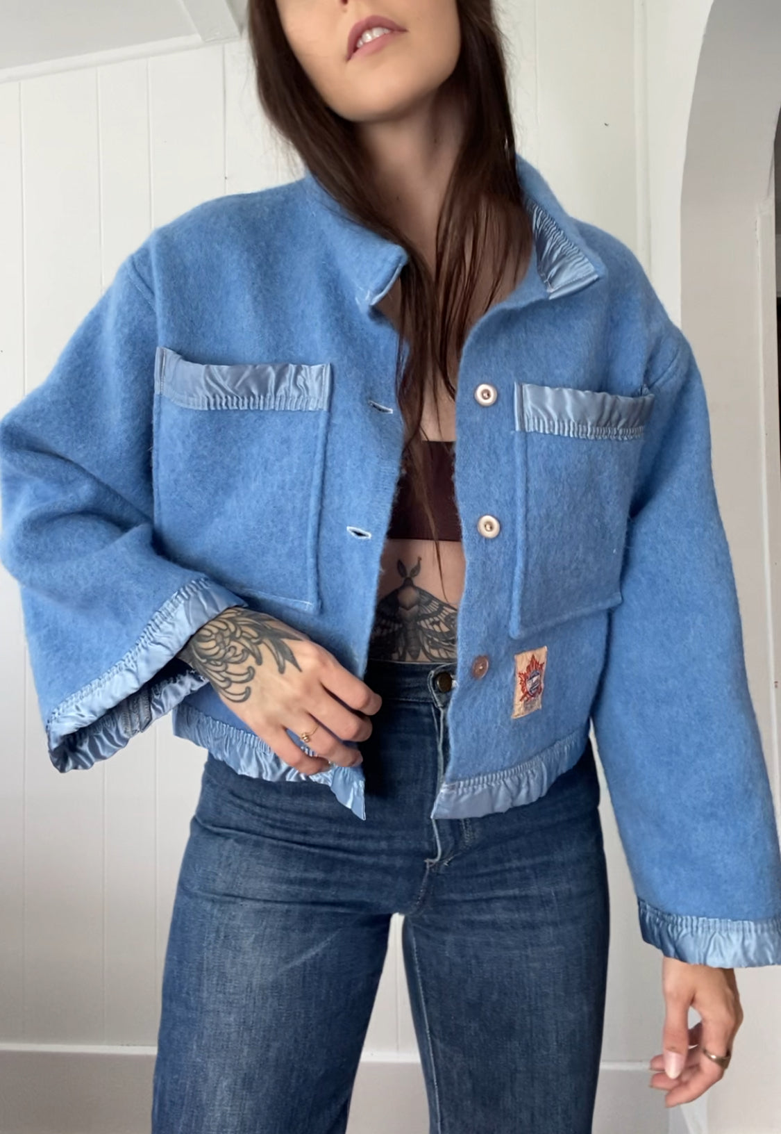 Upcycled Vintage Wool Jacket