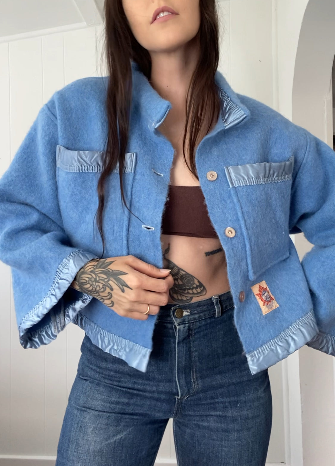 Upcycled Vintage Wool Jacket