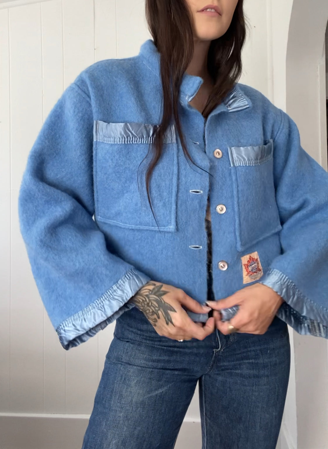 Upcycled Vintage Wool Jacket