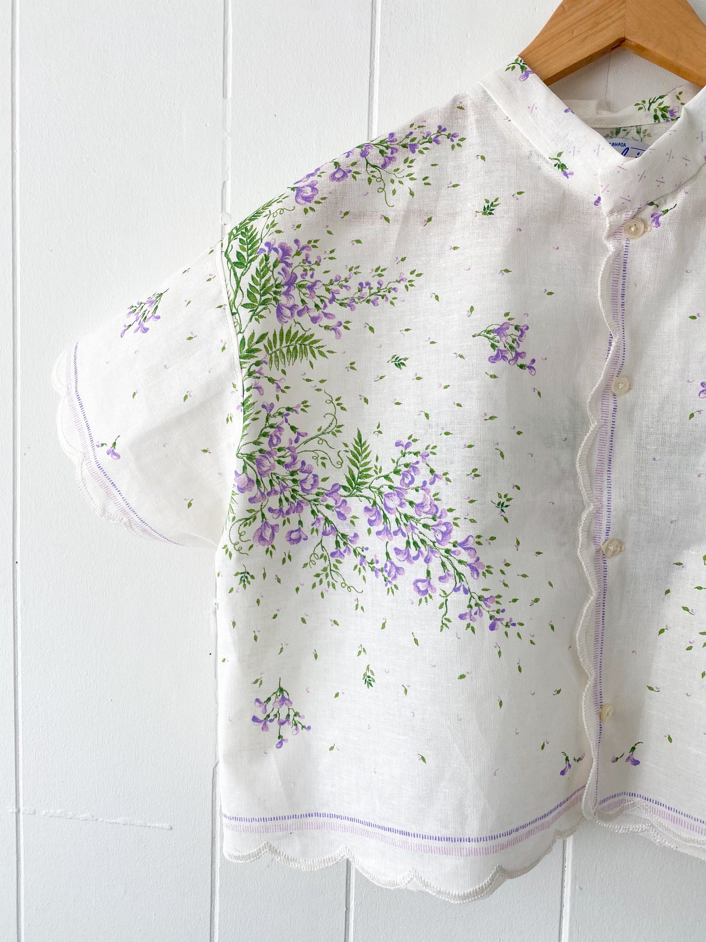 Upcycled Vintage Blouse