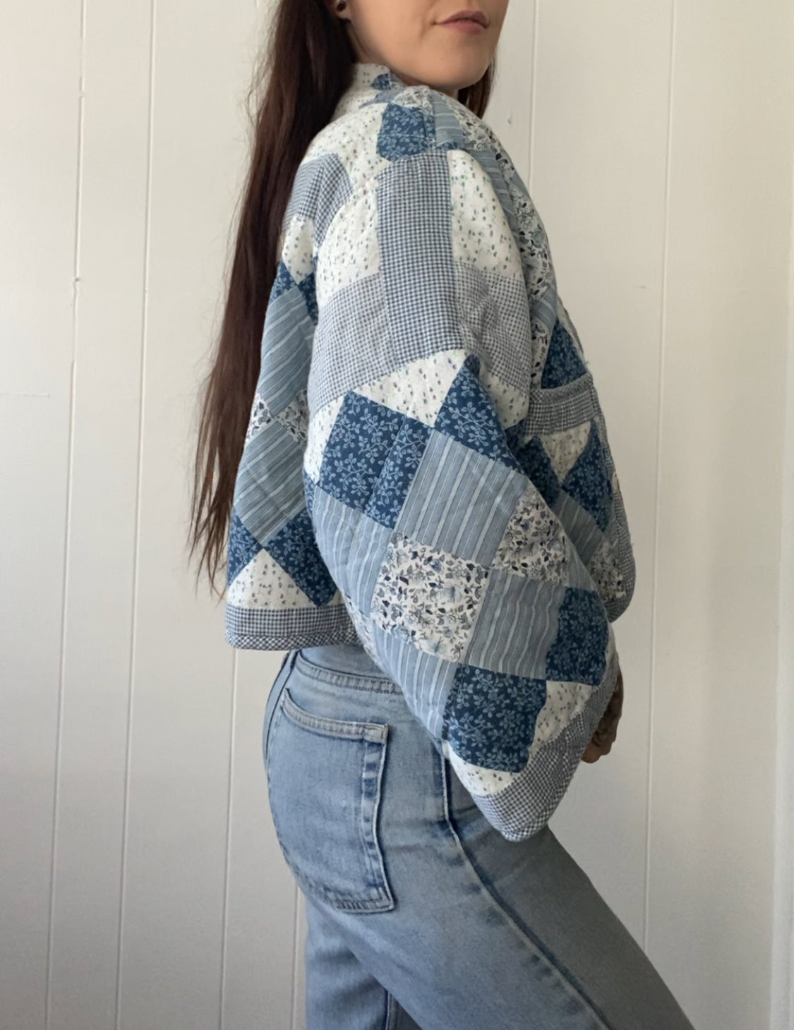 Upcycled Vintage Quilt Jacket