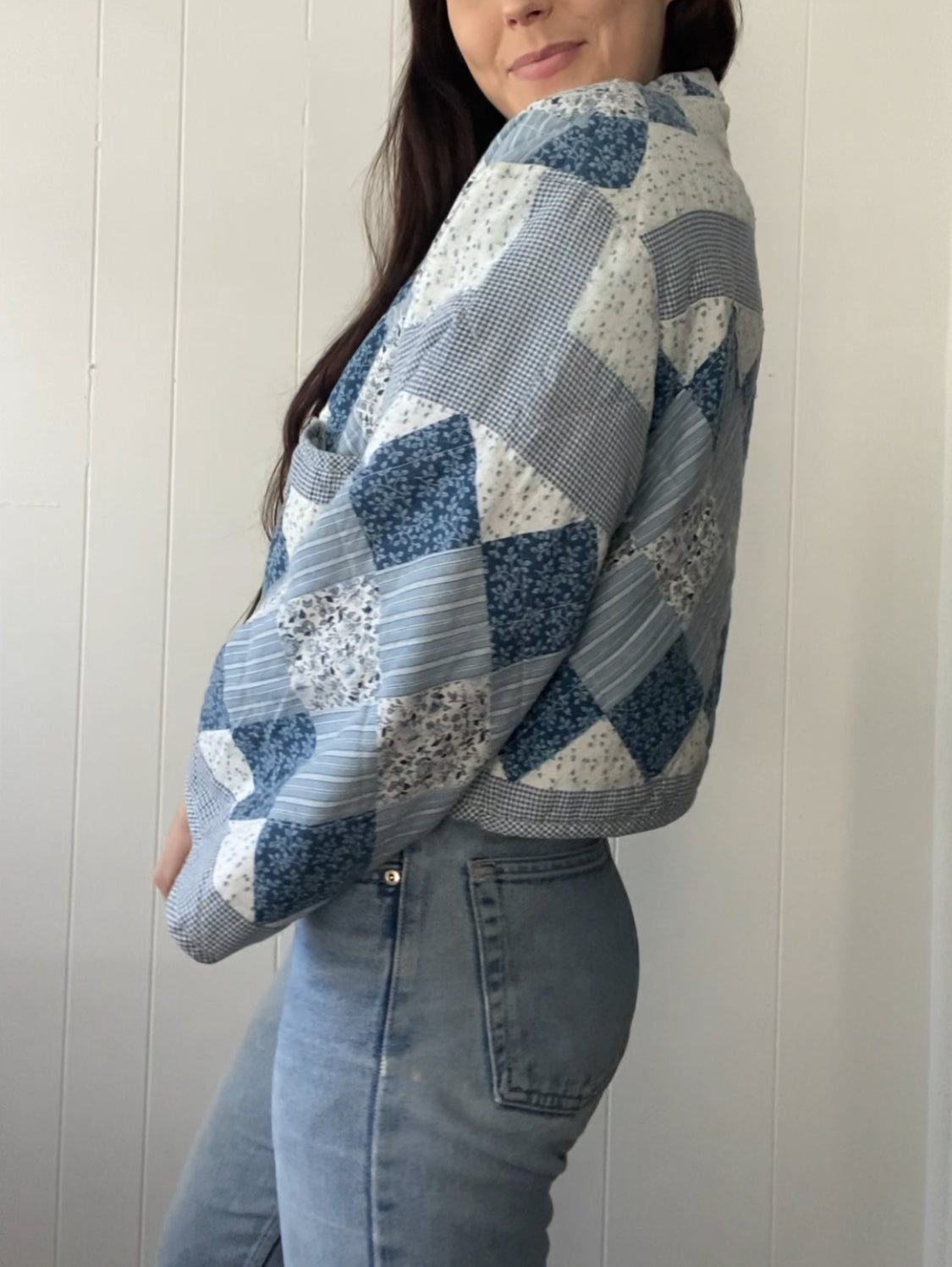 Upcycled Vintage Quilt Jacket