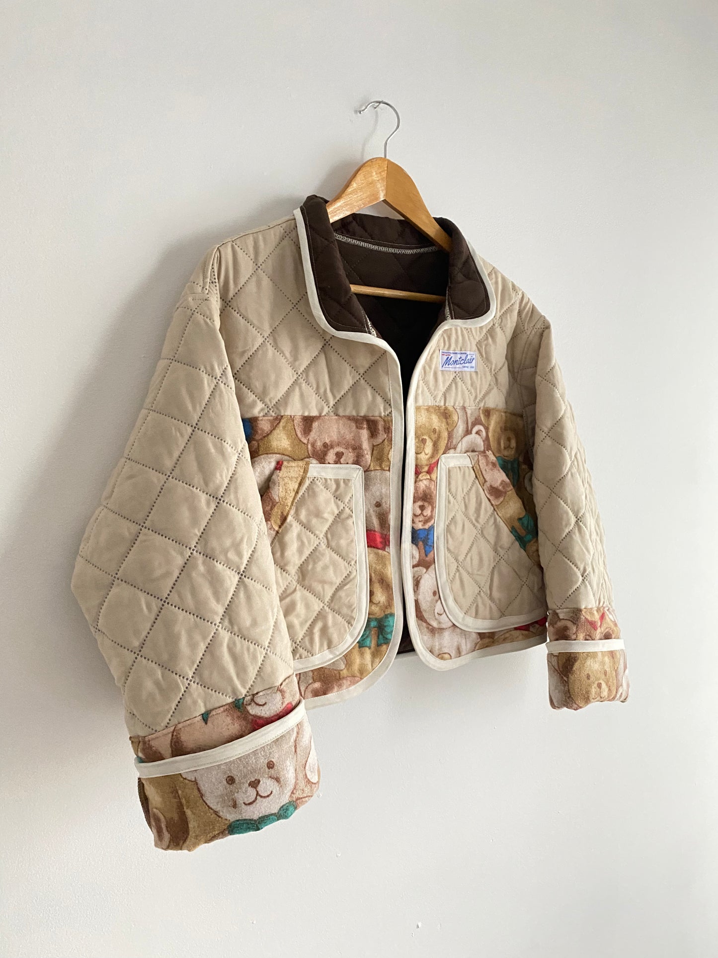 Upcycled Teddy Jacket I