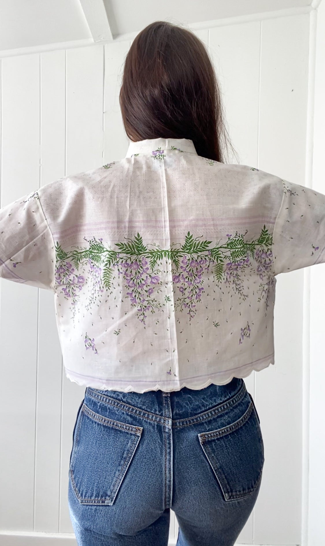 Upcycled Vintage Blouse
