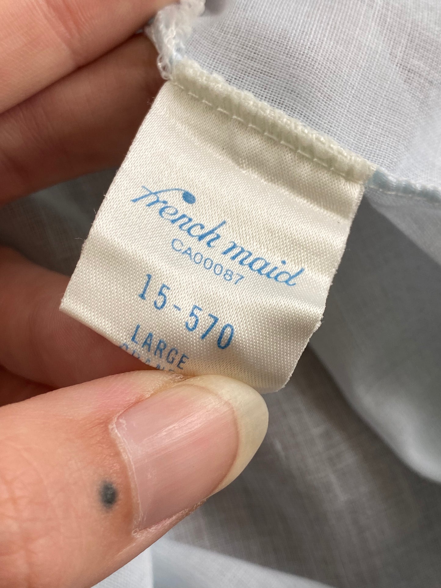 Reworked Vintage Nightgown Top