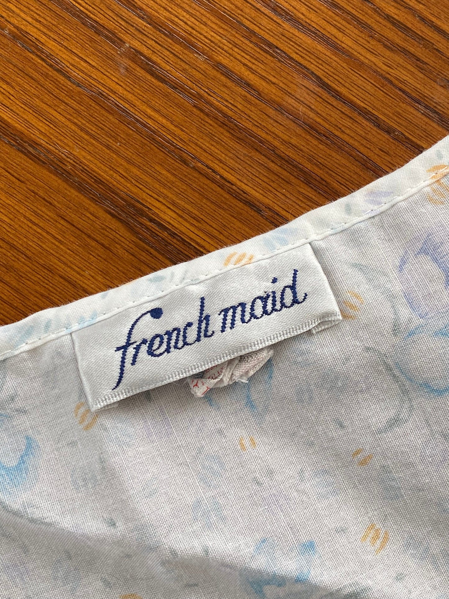 Reworked Vintage Nightgown Top