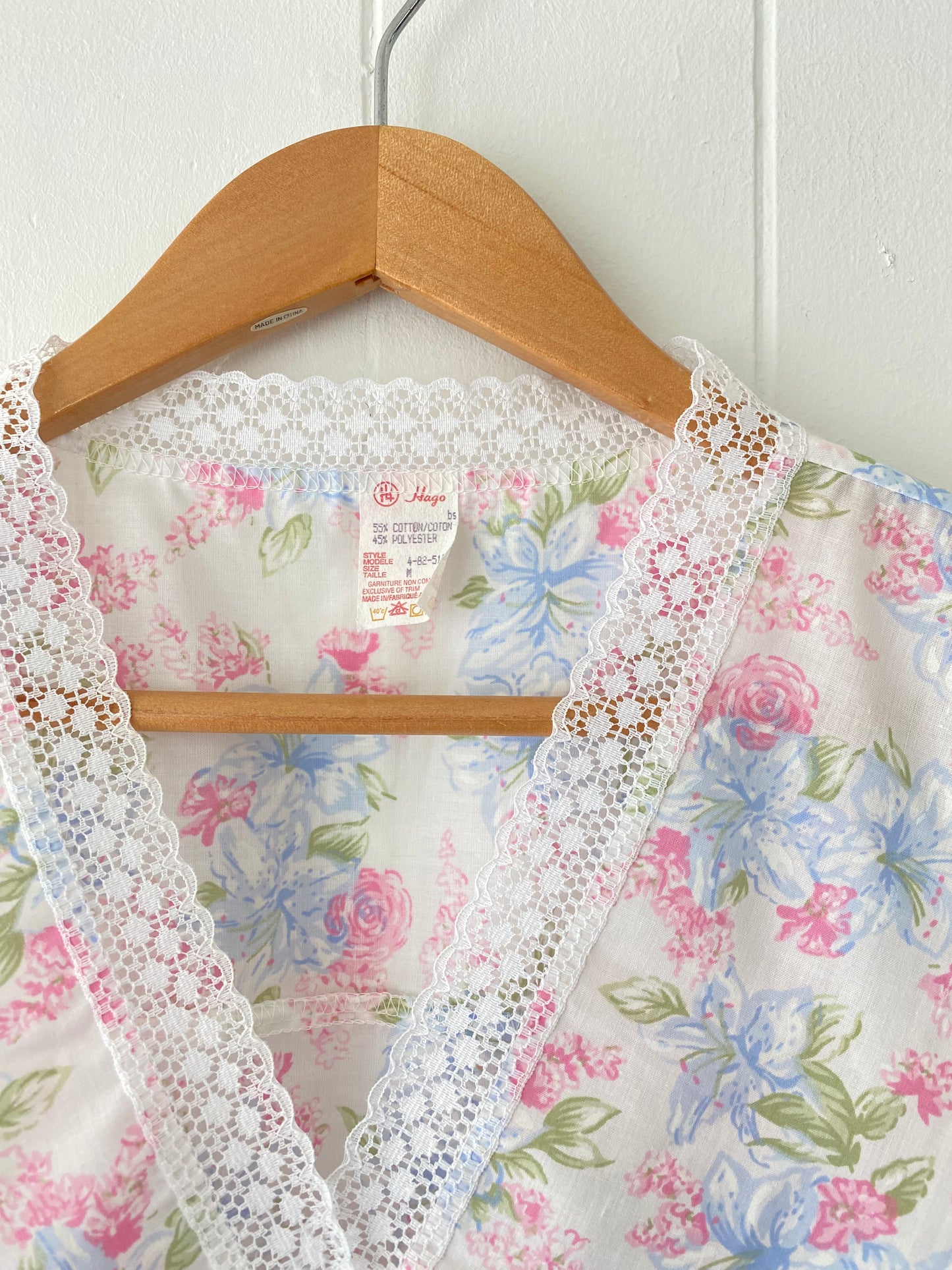 Reworked Vintage Nightgown Top