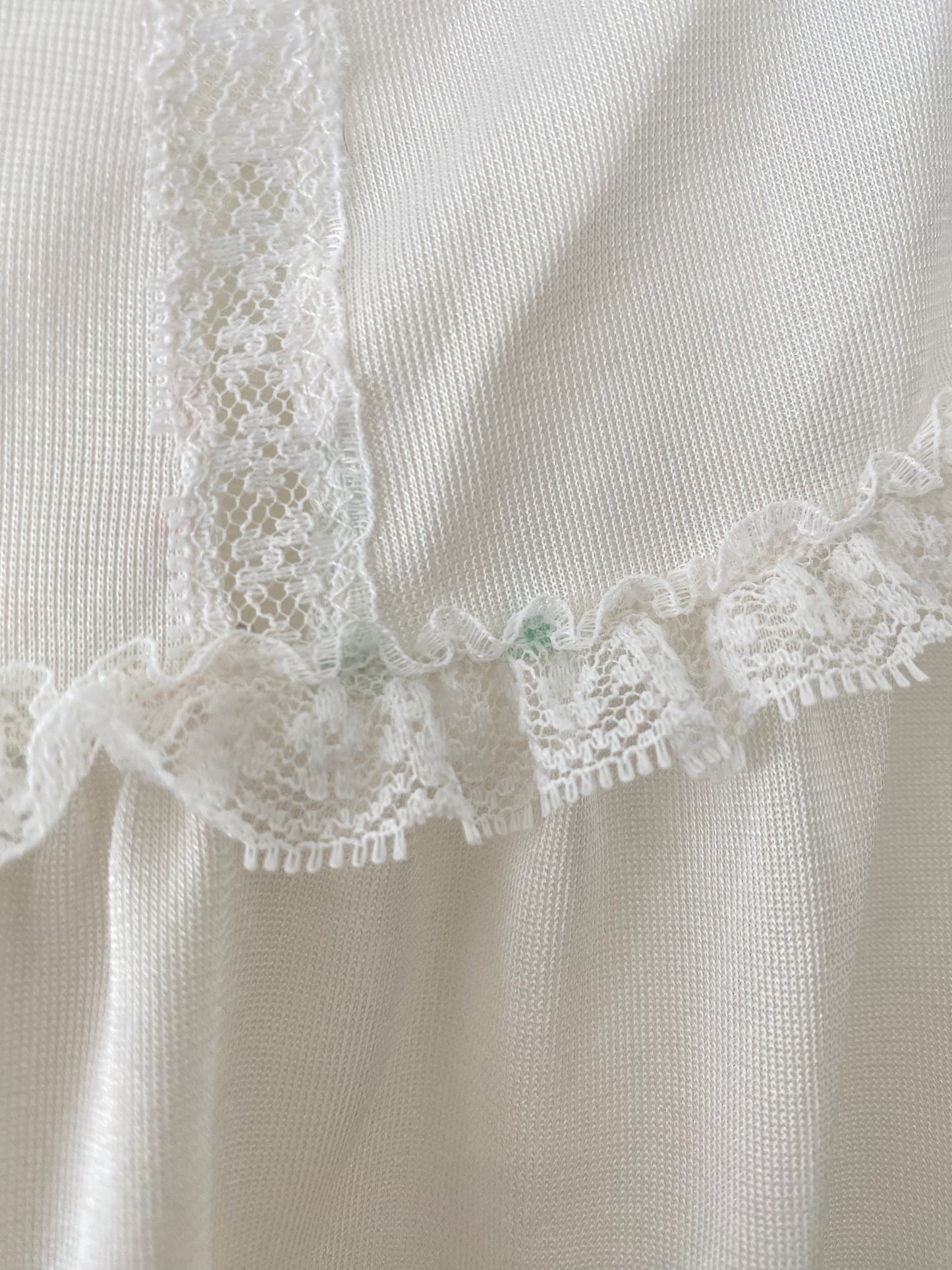 Reworked Vintage Nightgown Top