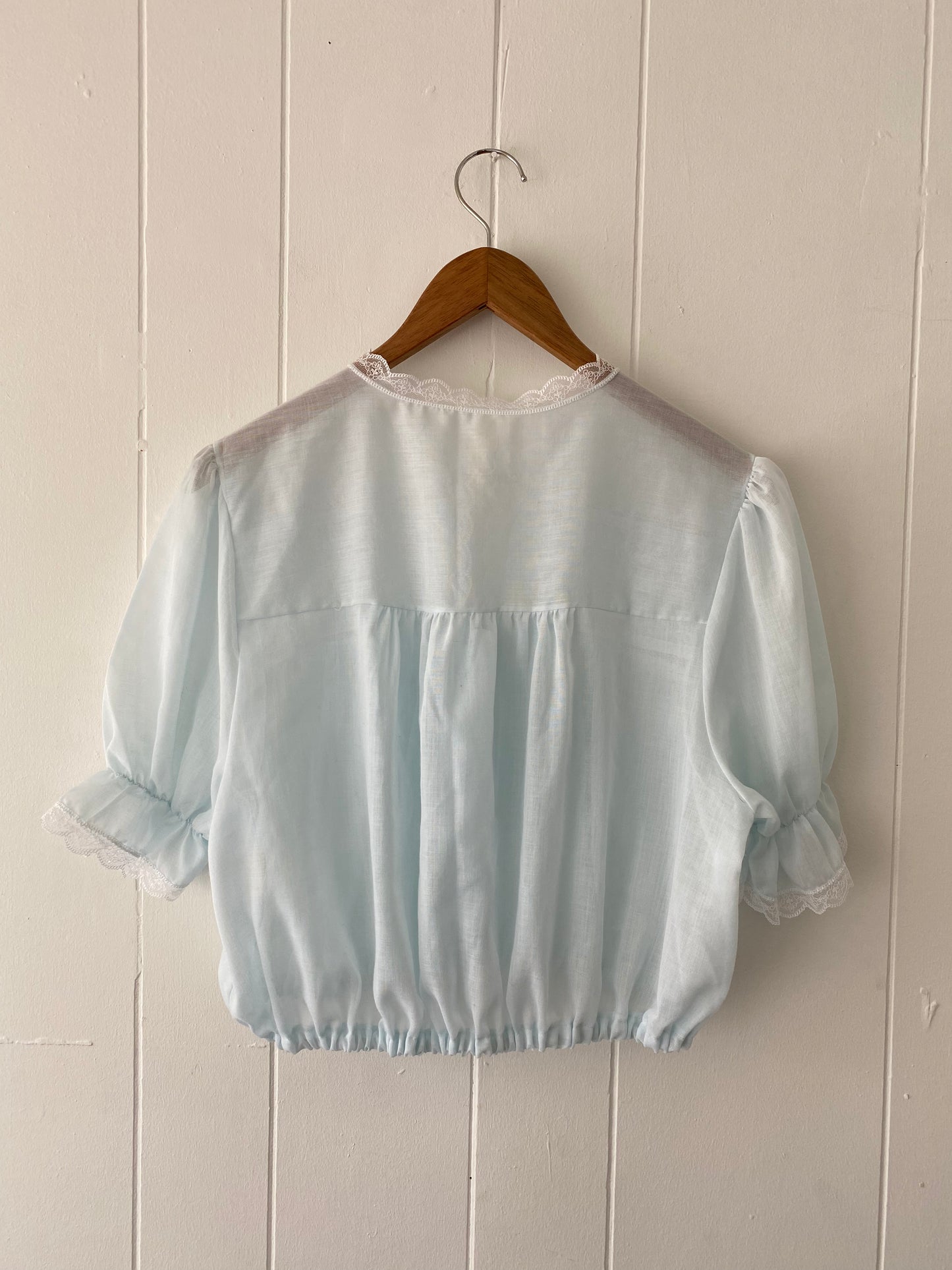 Reworked Vintage Nightgown Top