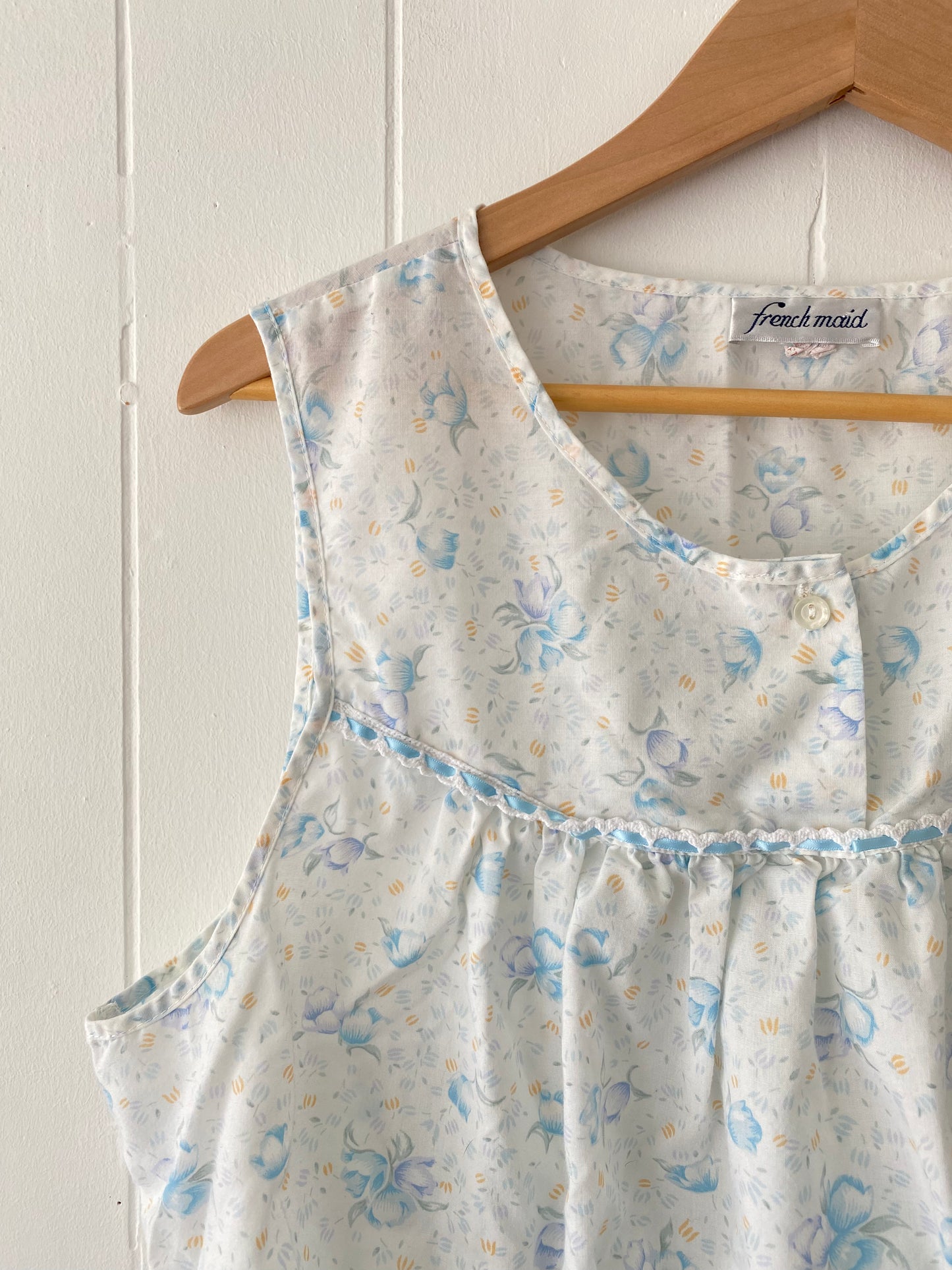 Reworked Vintage Nightgown Top