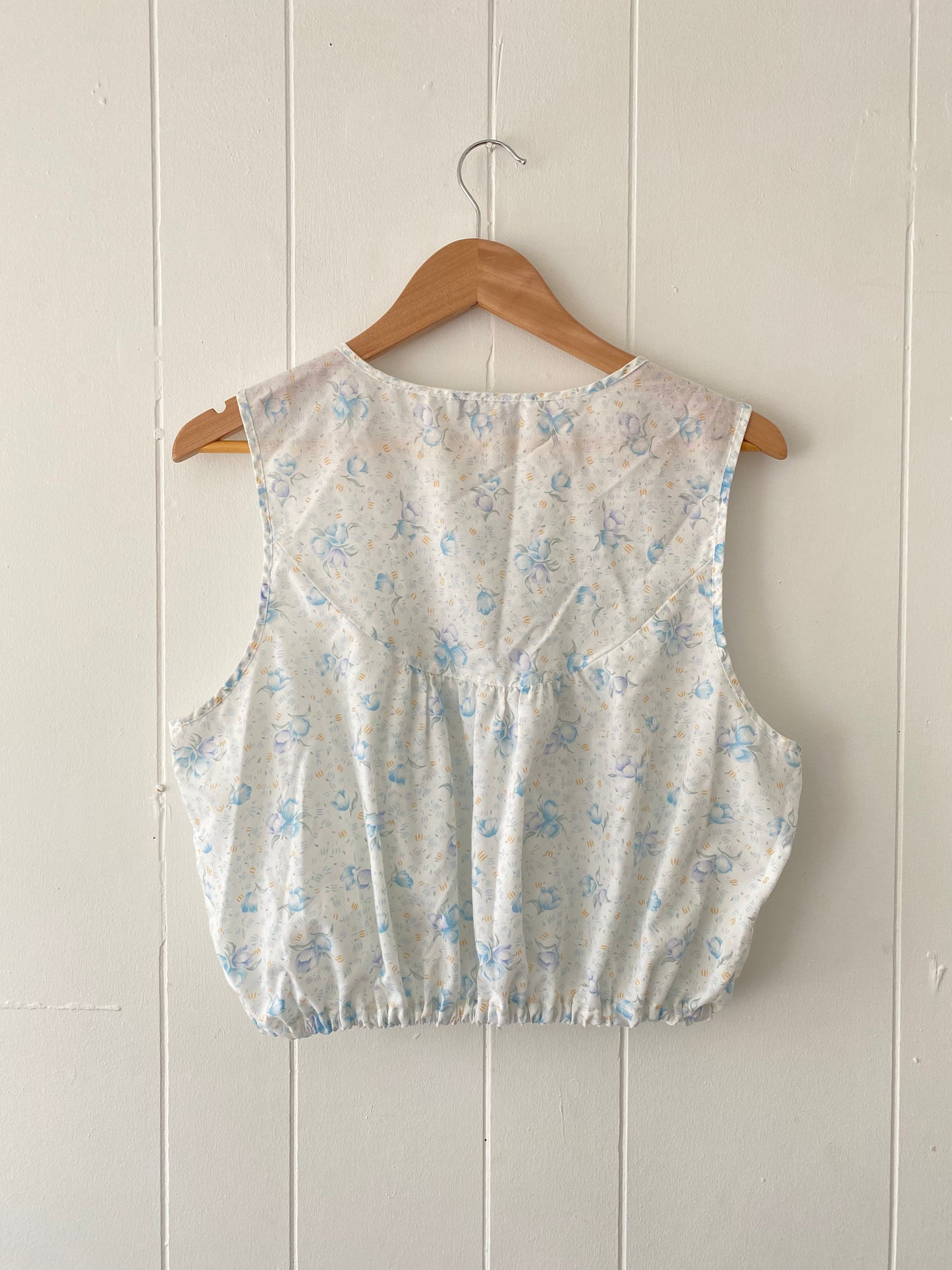 Reworked Vintage Nightgown Top