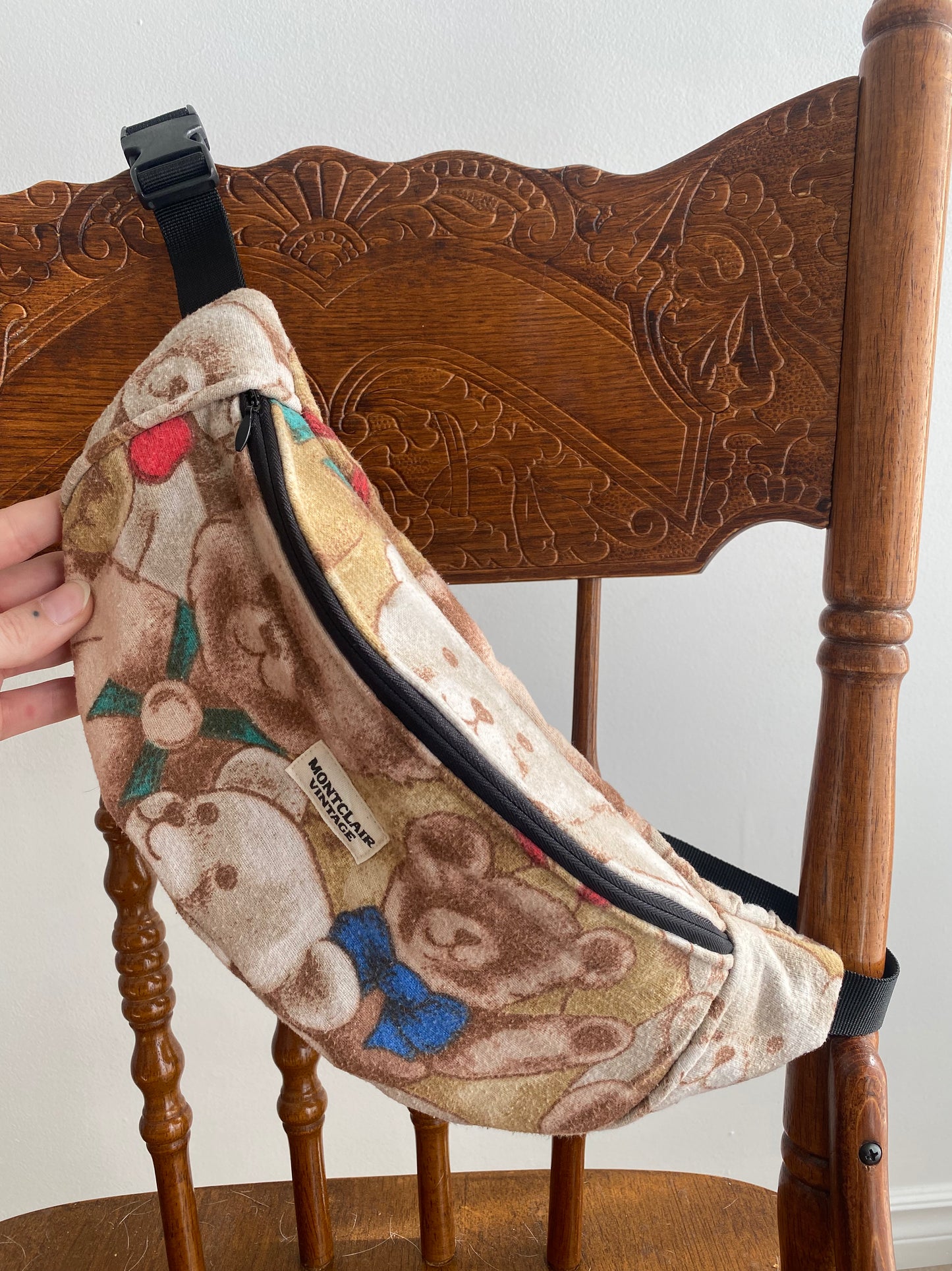 Upcycled Teddy Fanny Pack