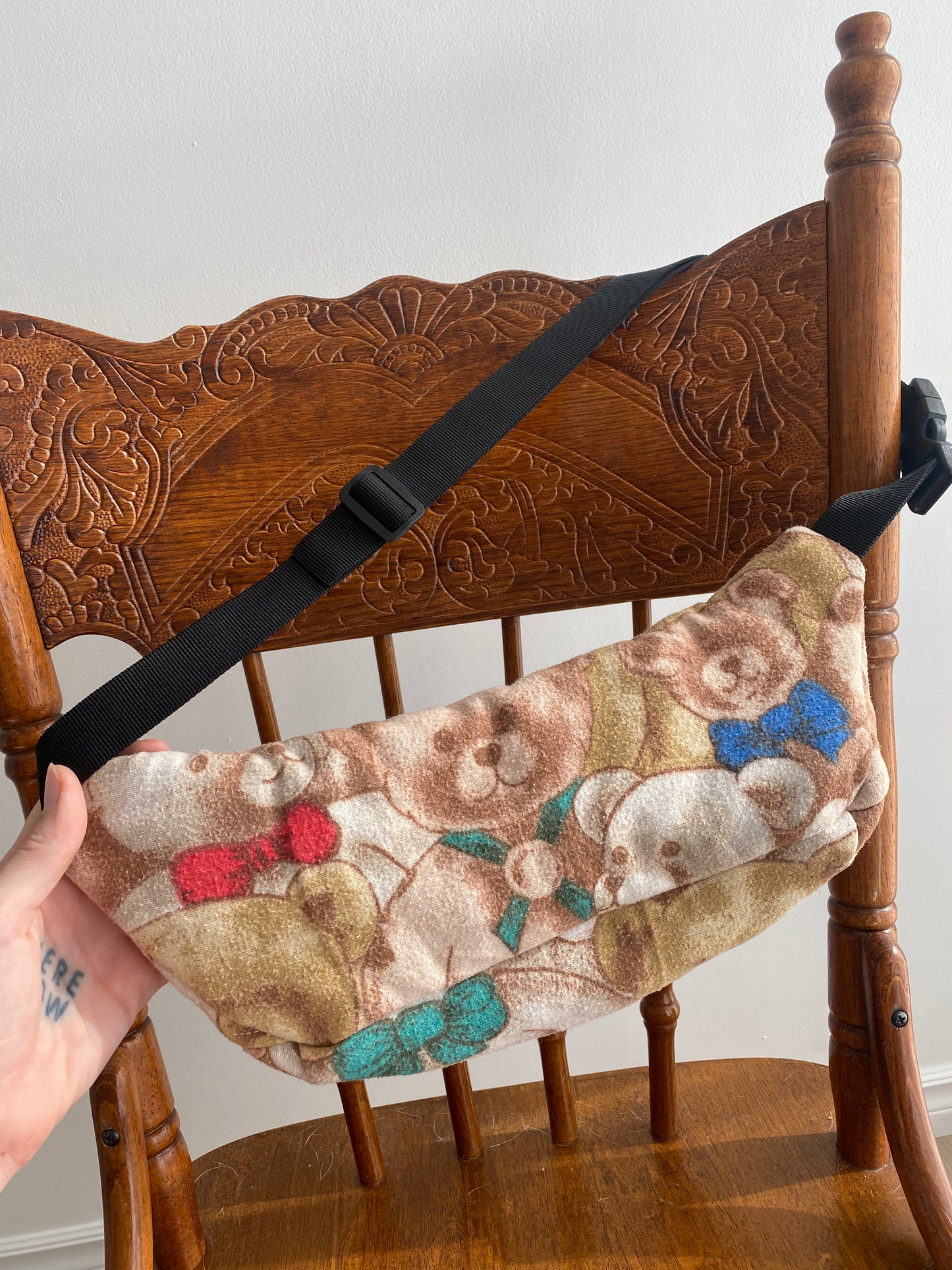 Upcycled Teddy Fanny Pack