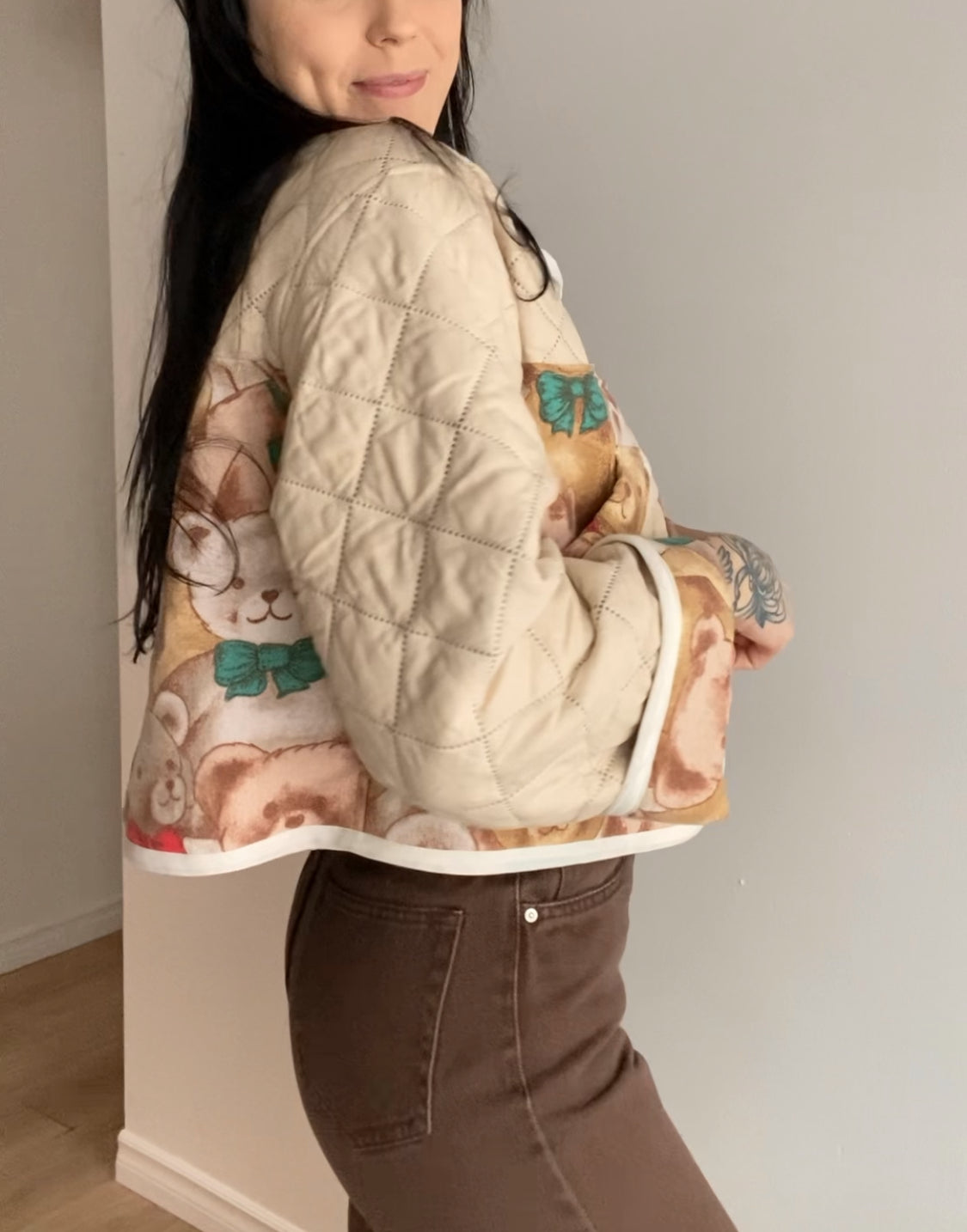 Upcycled Teddy Jacket II