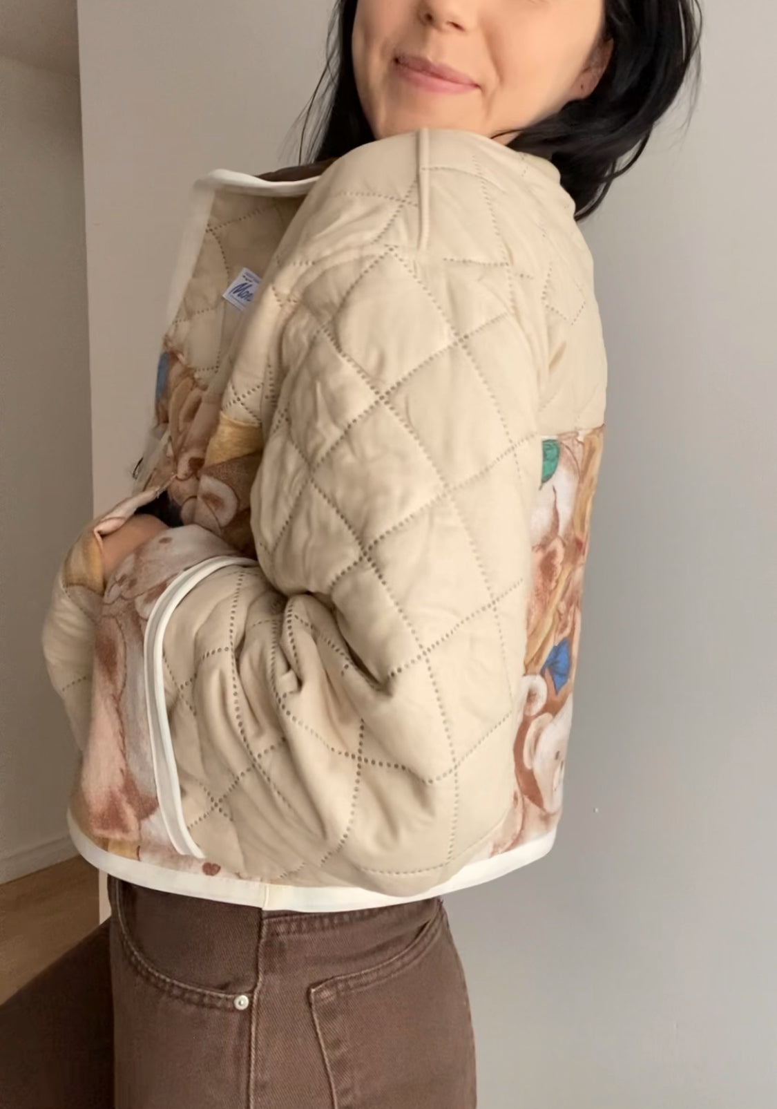 Upcycled Teddy Jacket II