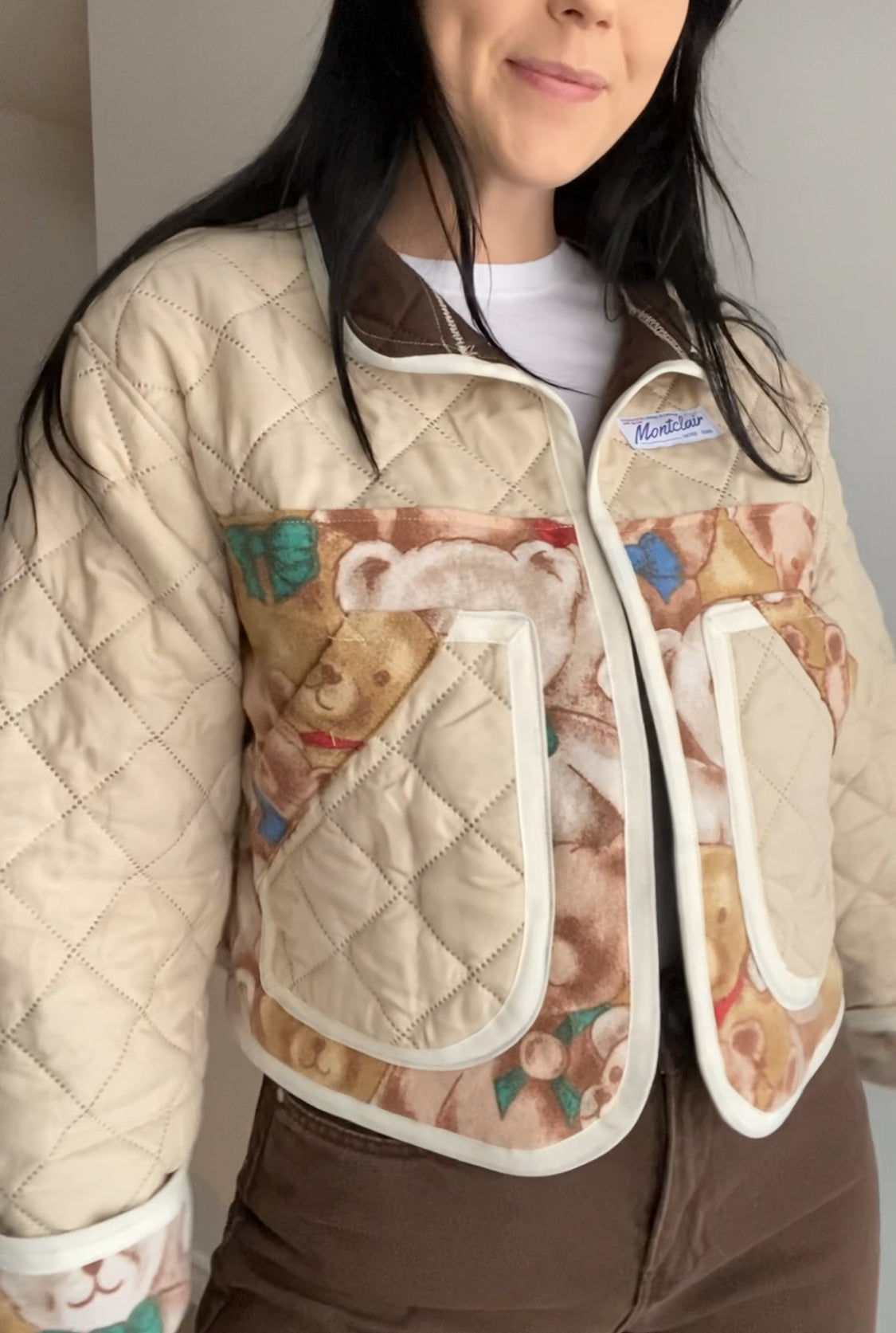 Upcycled Teddy Jacket II
