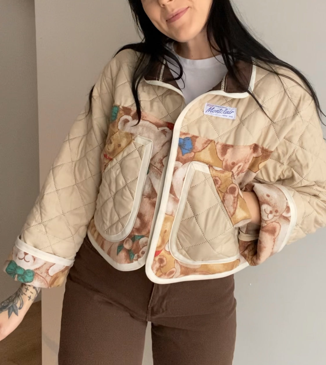 Upcycled Teddy Jacket II