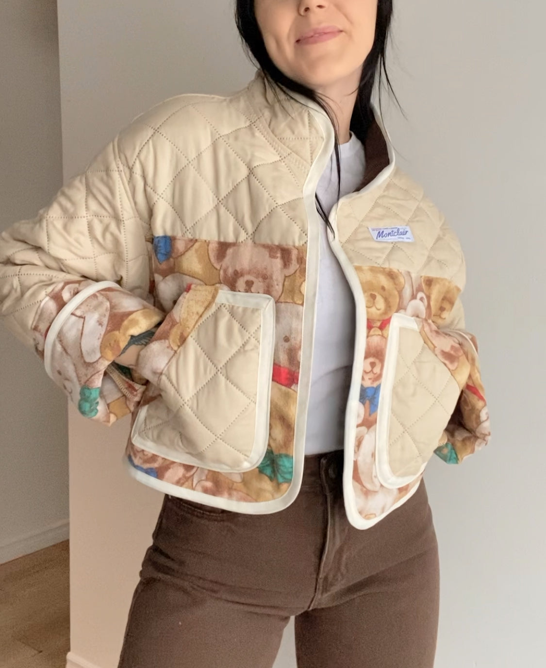 Upcycled Teddy Jacket I