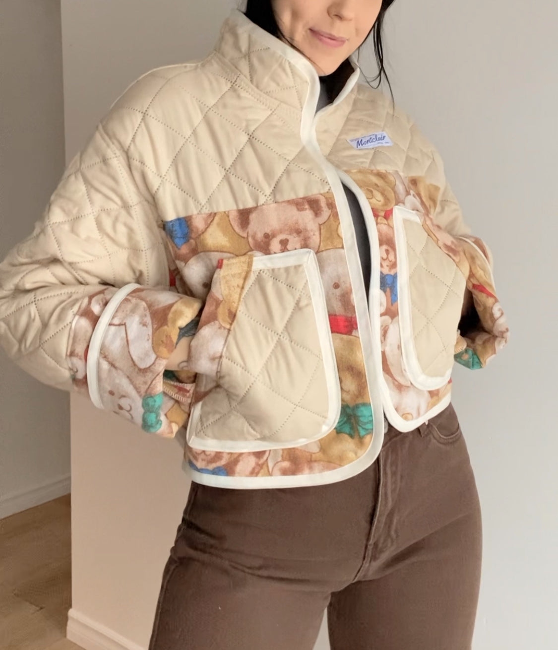 Upcycled Teddy Jacket I