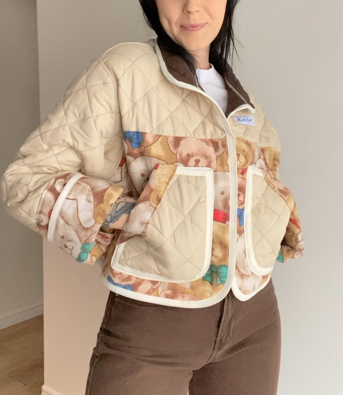 Upcycled Teddy Jacket I