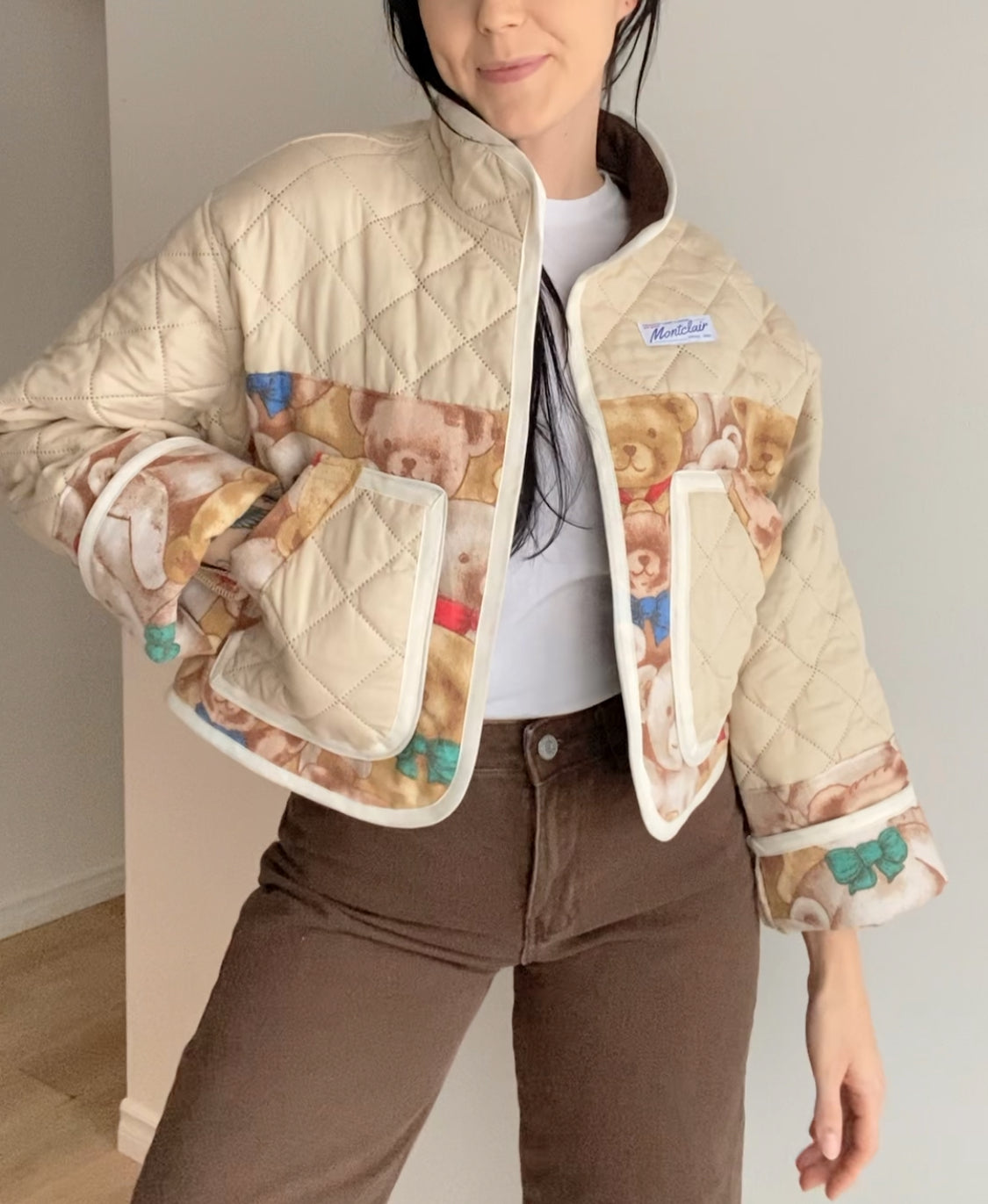 Upcycled Teddy Jacket I