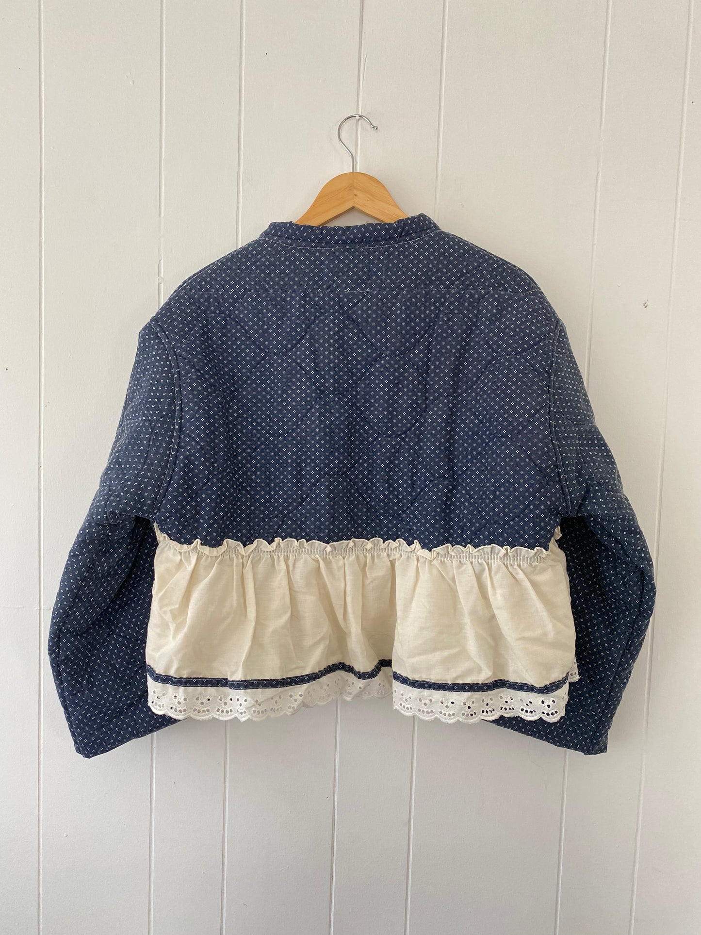 Upcycled Vintage Quilted Jacket