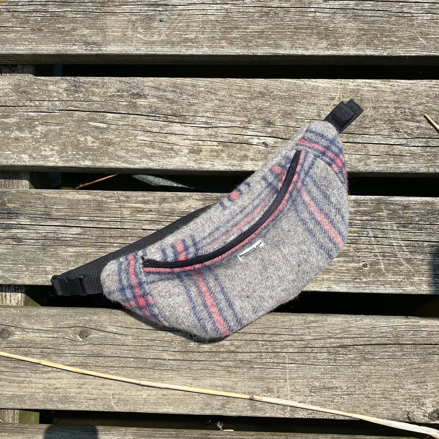 Upcycled Vintage Wool Fanny Pack