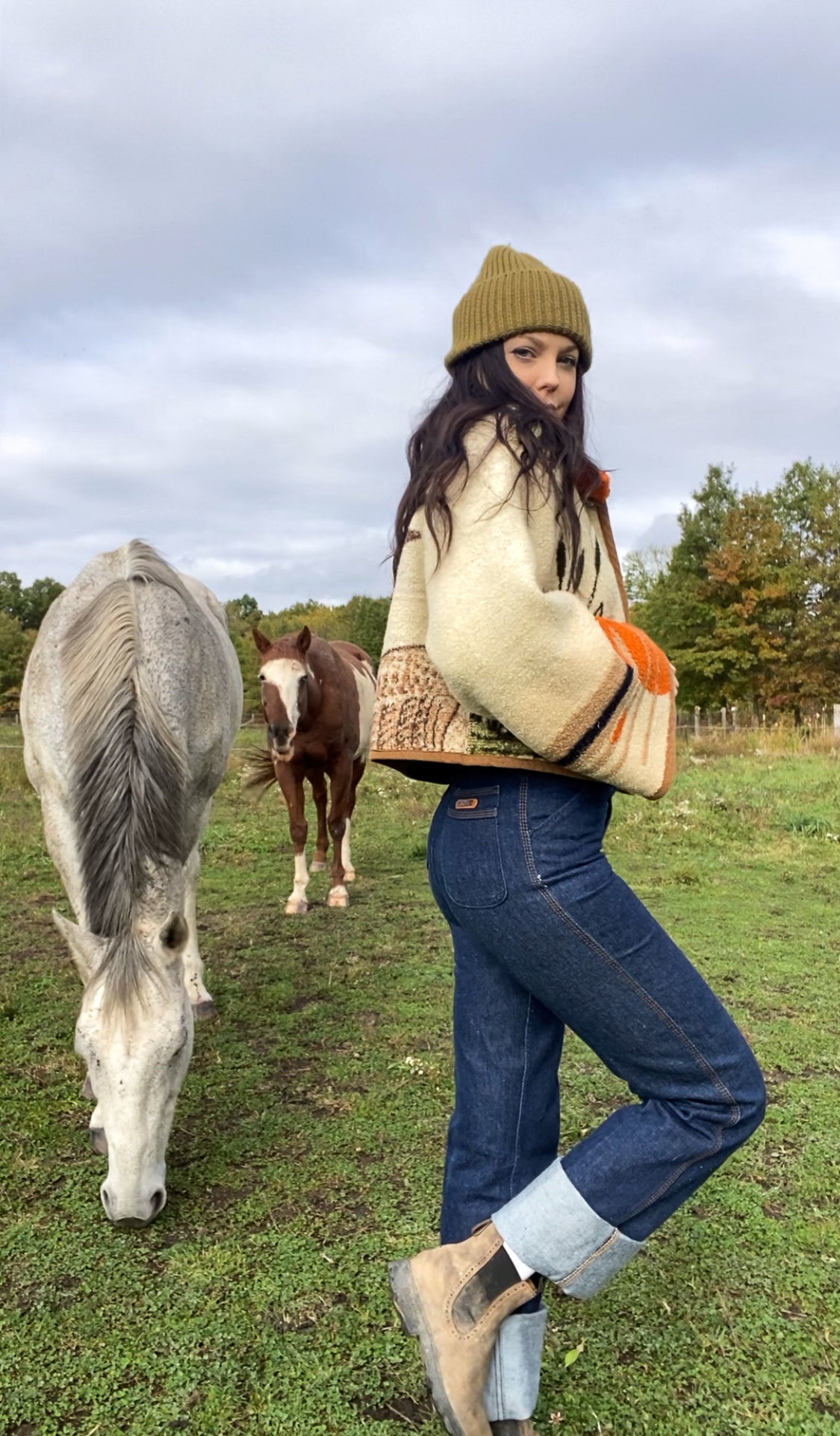 Upcycled Flying Geese Blanket Coat
