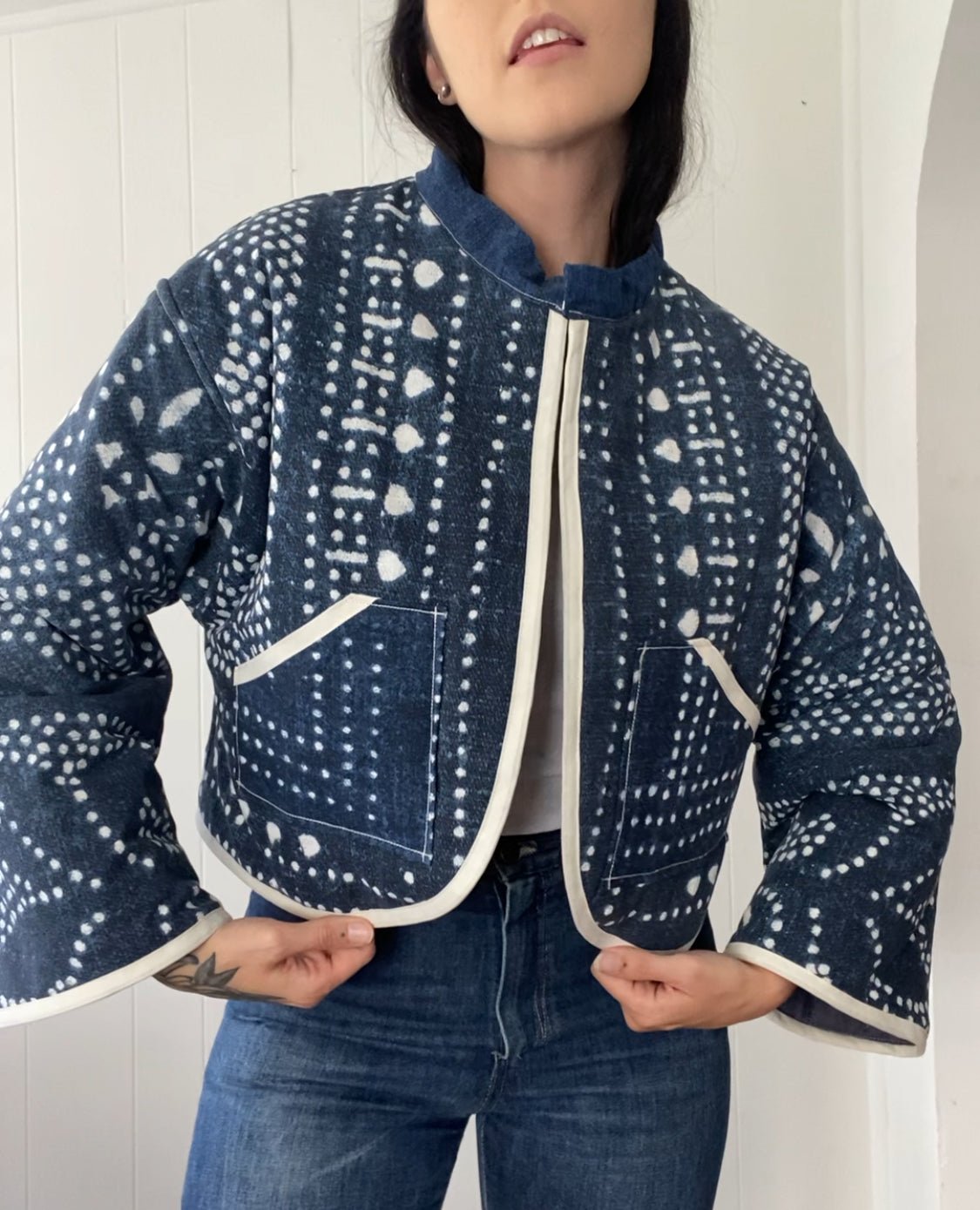 Upcycled Patterned Jacket