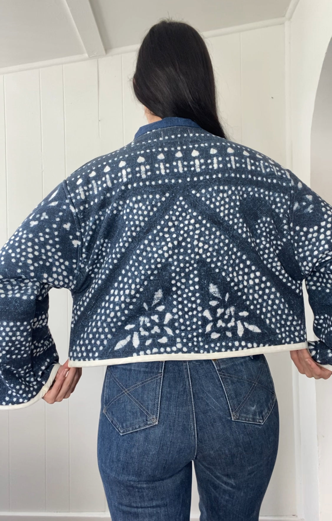 Upcycled Patterned Jacket