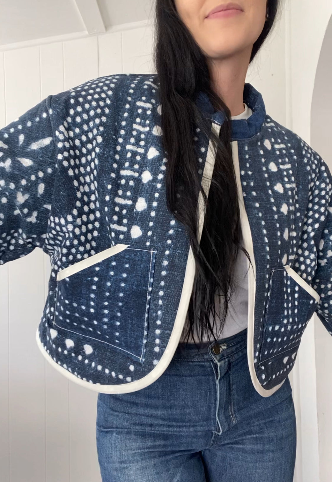 Upcycled Patterned Jacket