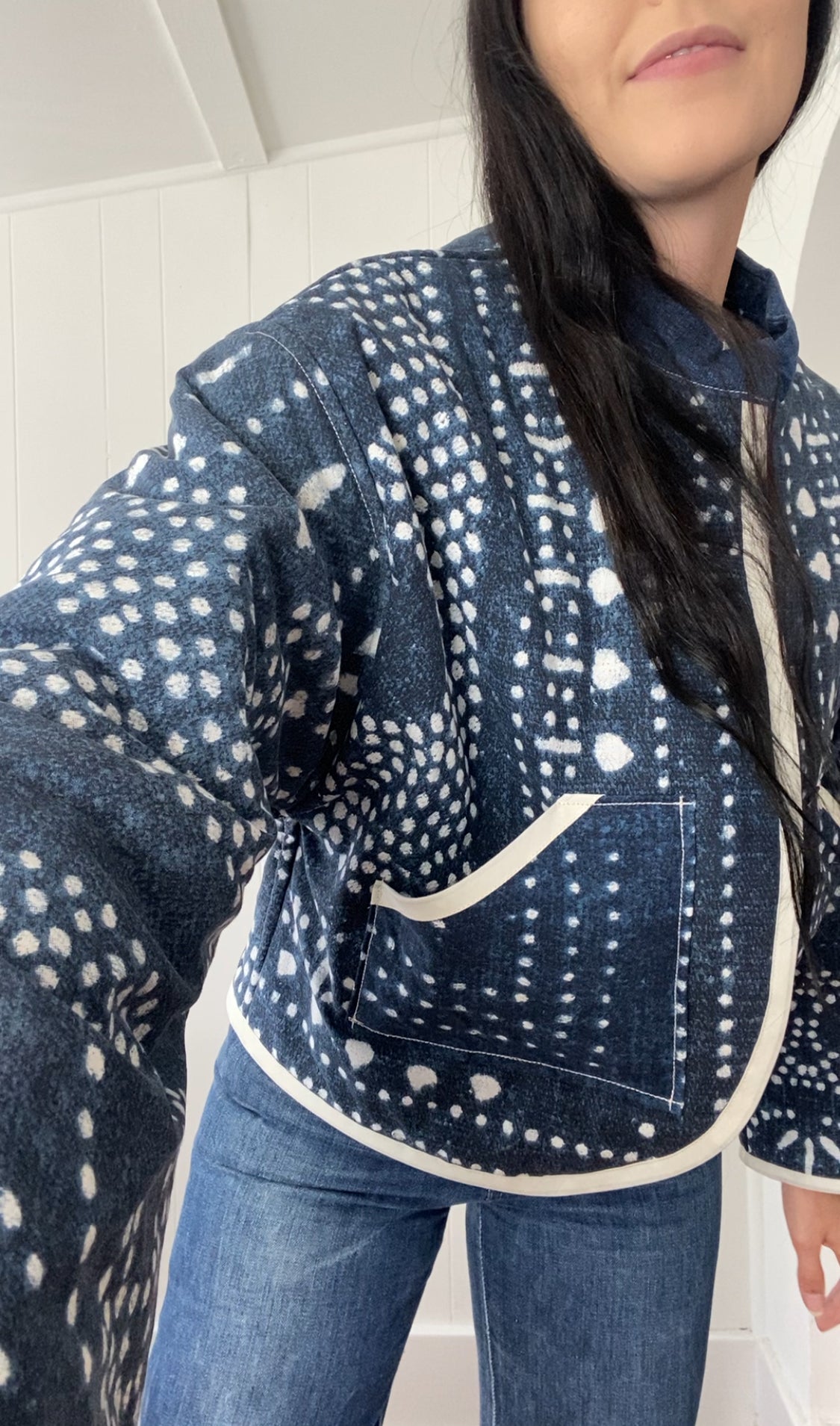 Upcycled Patterned Jacket