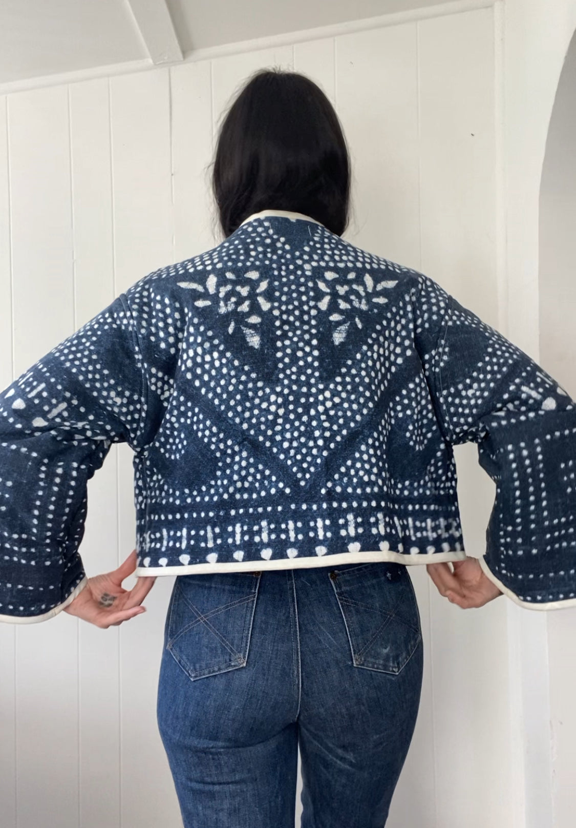 Upcycled Patterned Jacket