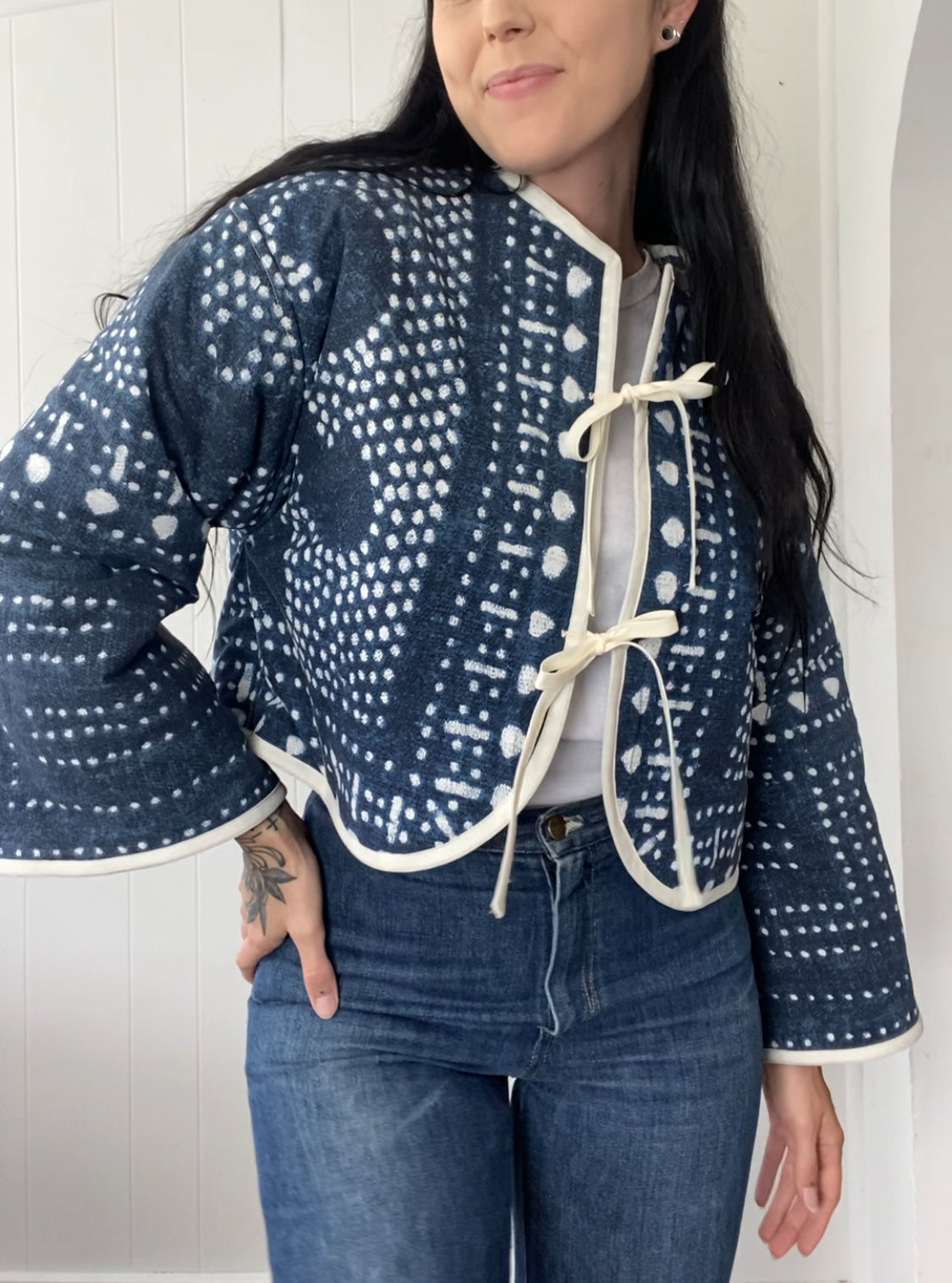 Upcycled Patterned Jacket