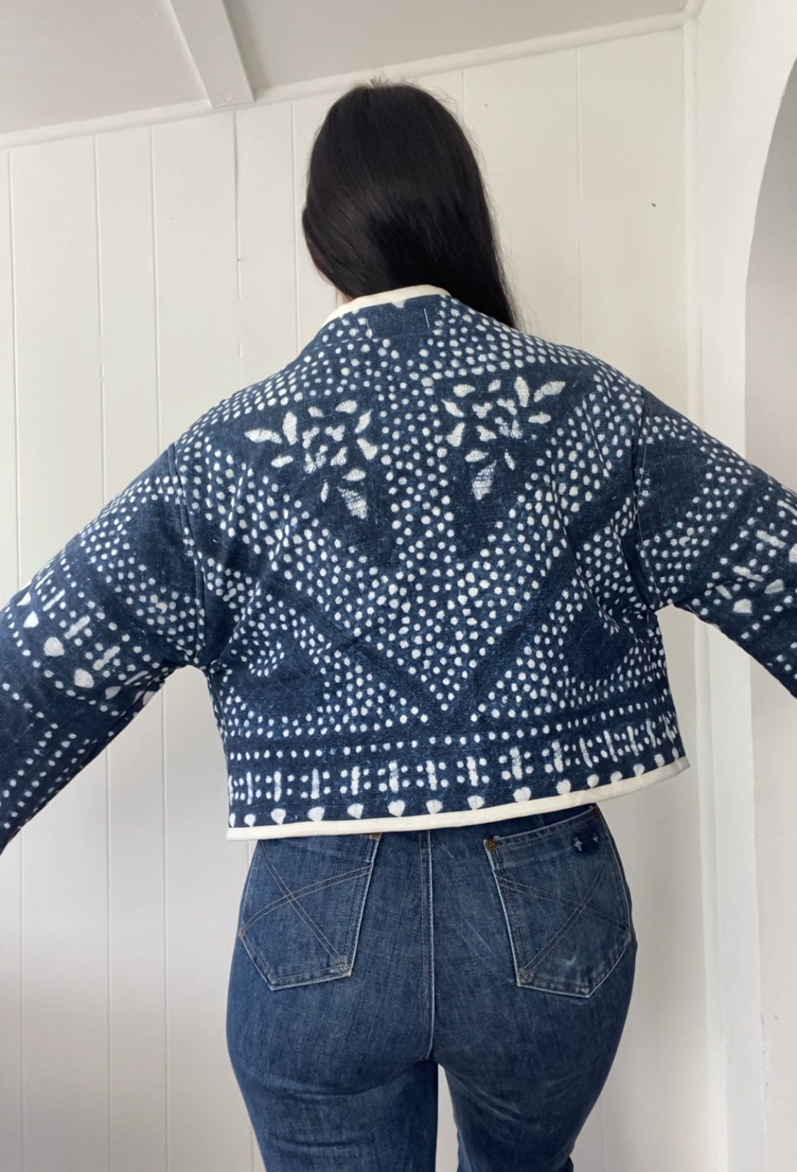 Upcycled Patterned Jacket