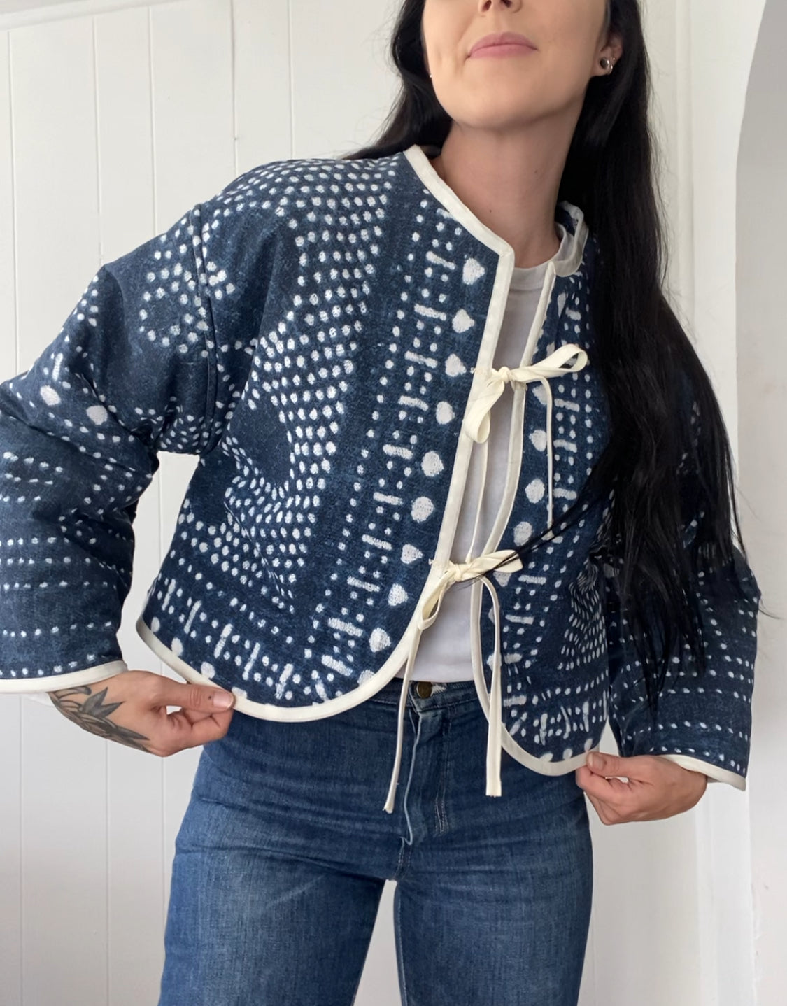 Upcycled Patterned Jacket