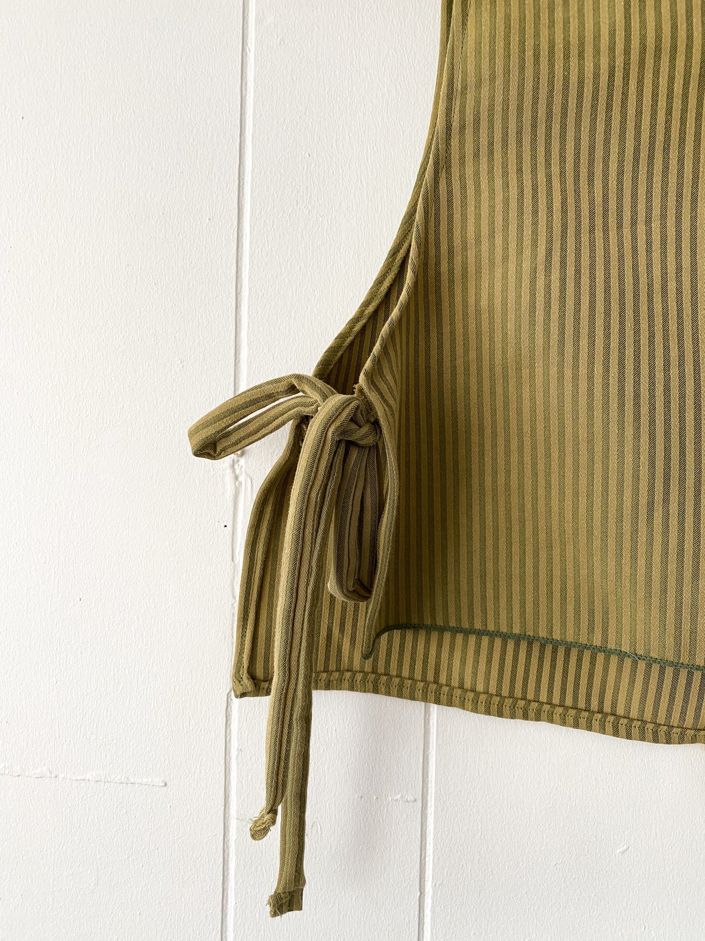 Upcycled Side-Tie Tank Top