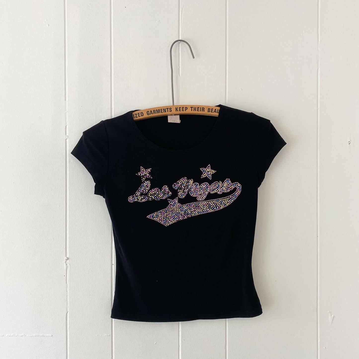 S Vintage Bedazzled Las Vegas Women's Tee