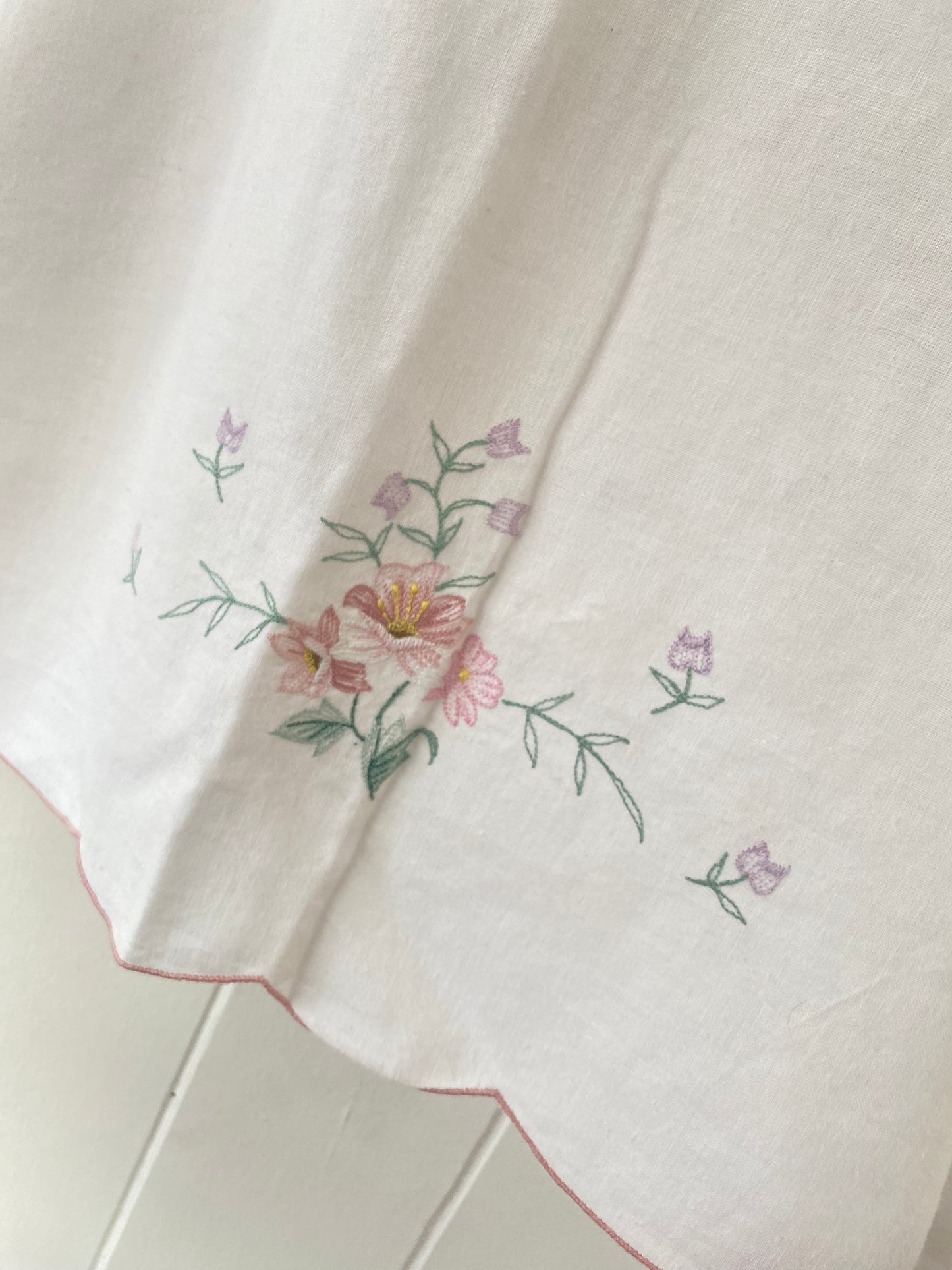 Upcycled Tie Front Horseshoe Blouse
