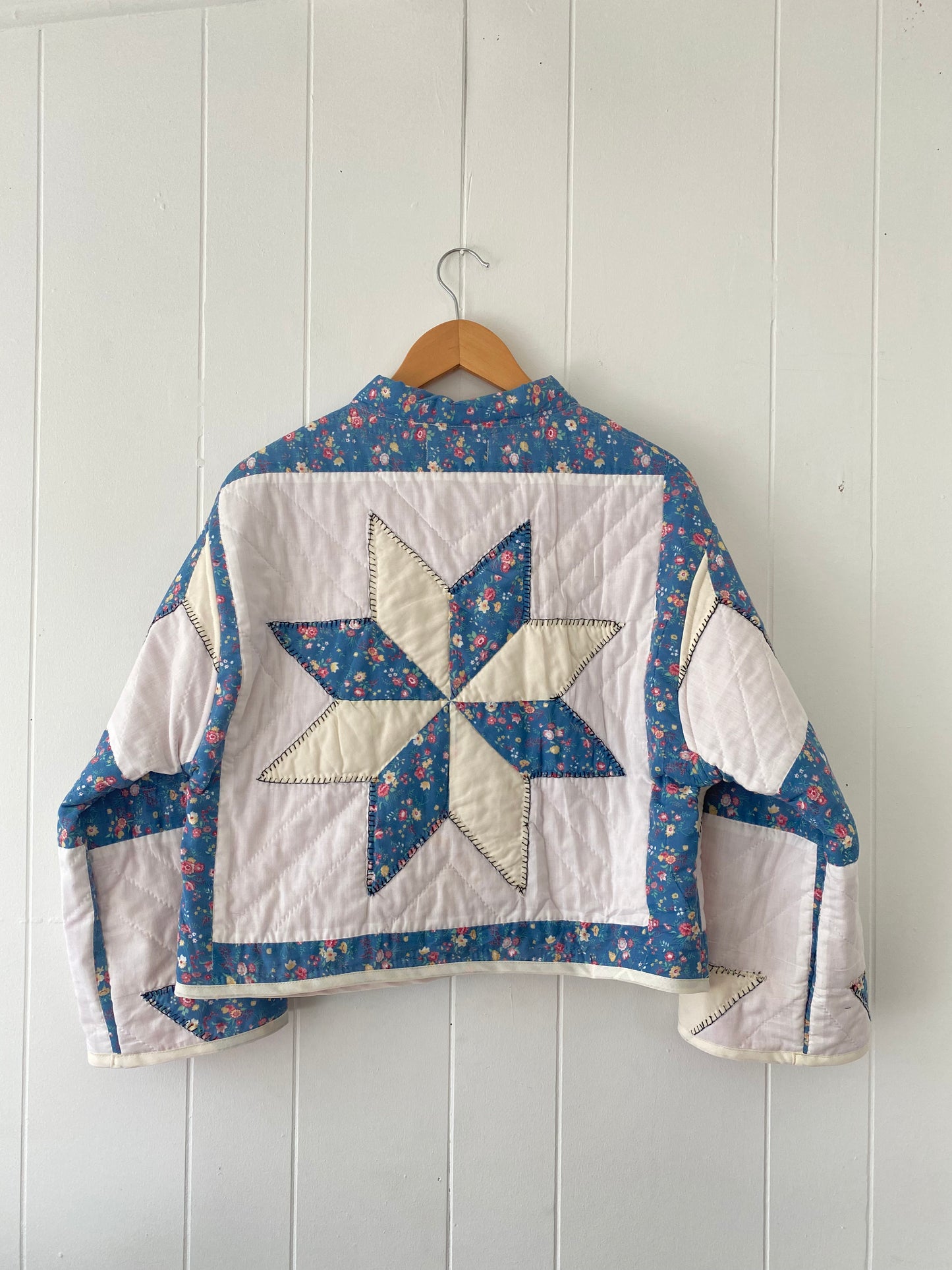 Upcycled Vintage Quilt Jacket