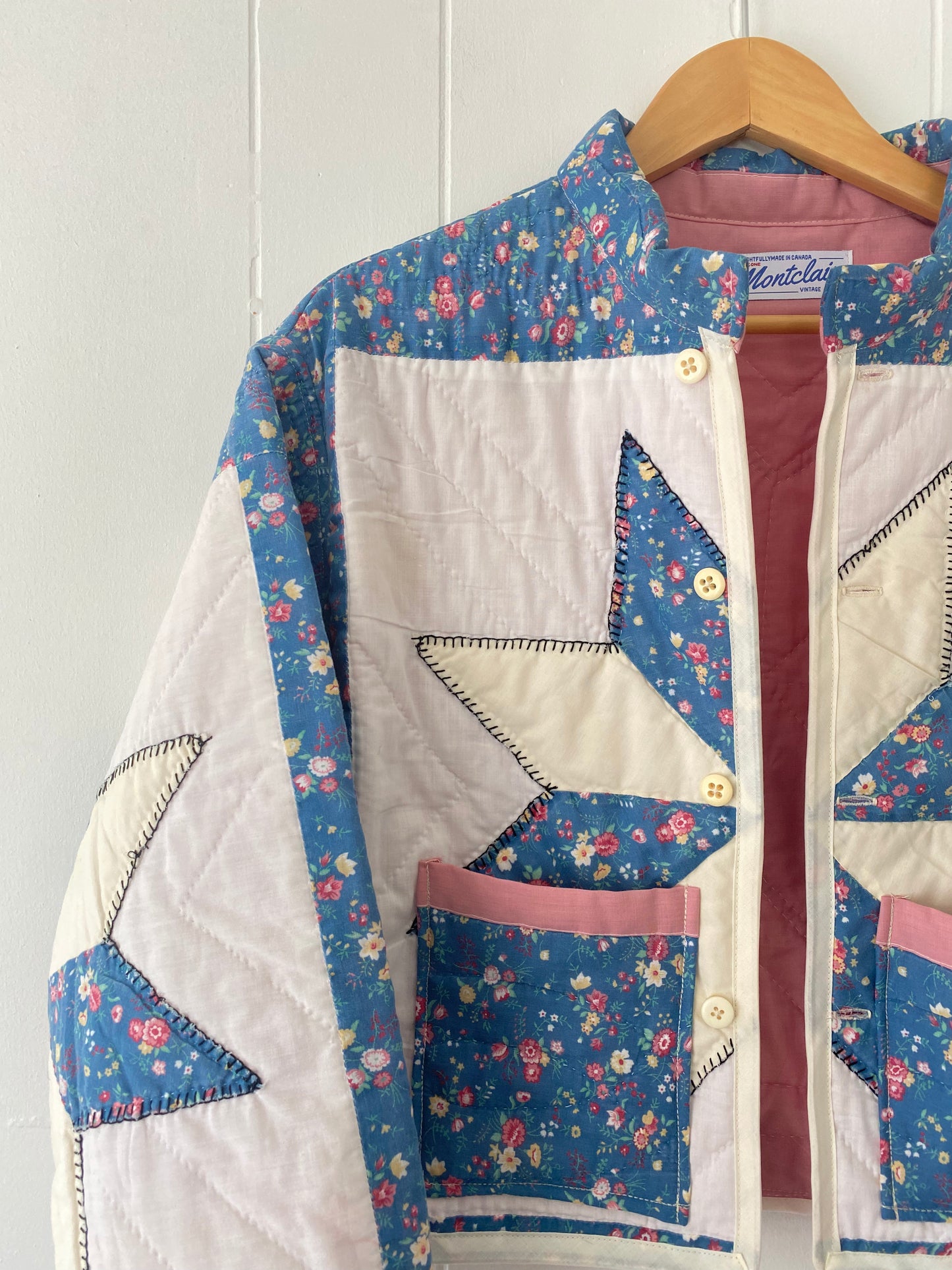 Upcycled Vintage Quilt Jacket
