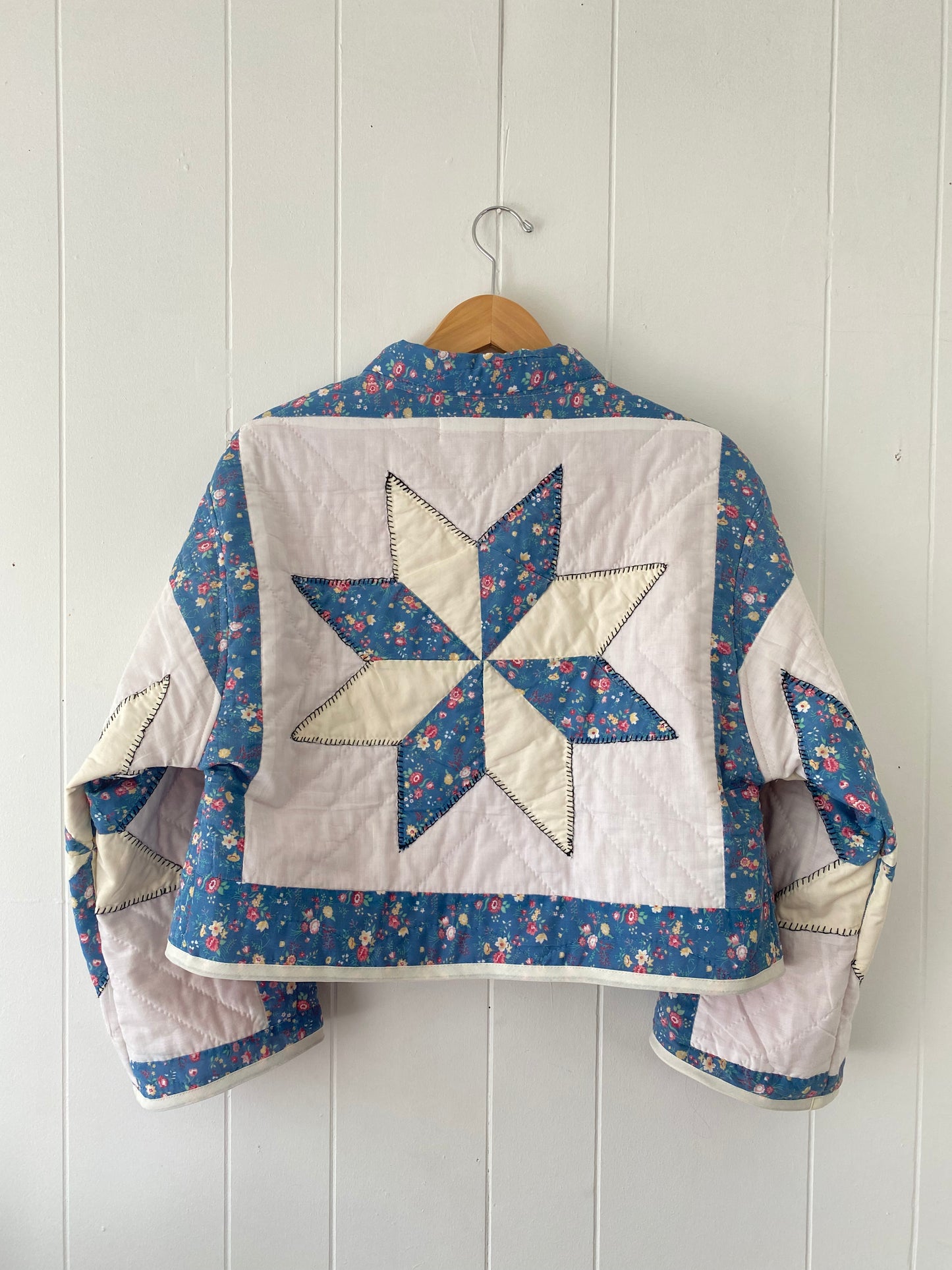 Upcycled Vintage Quilt Jacket